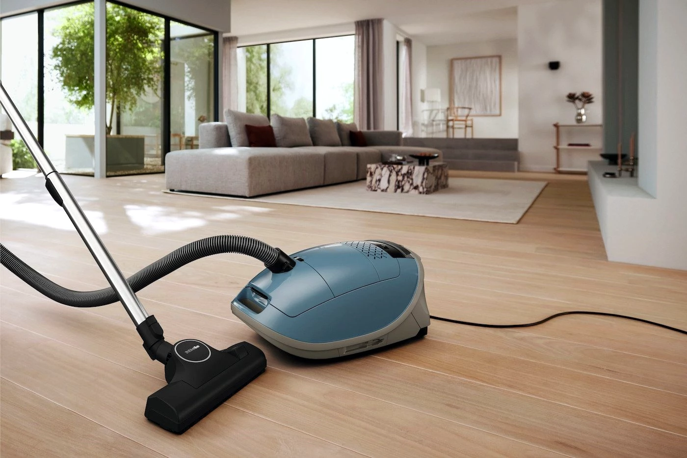 Miele Guard M1 Flex S8380 Bodenstaubsauger, Nordicblau