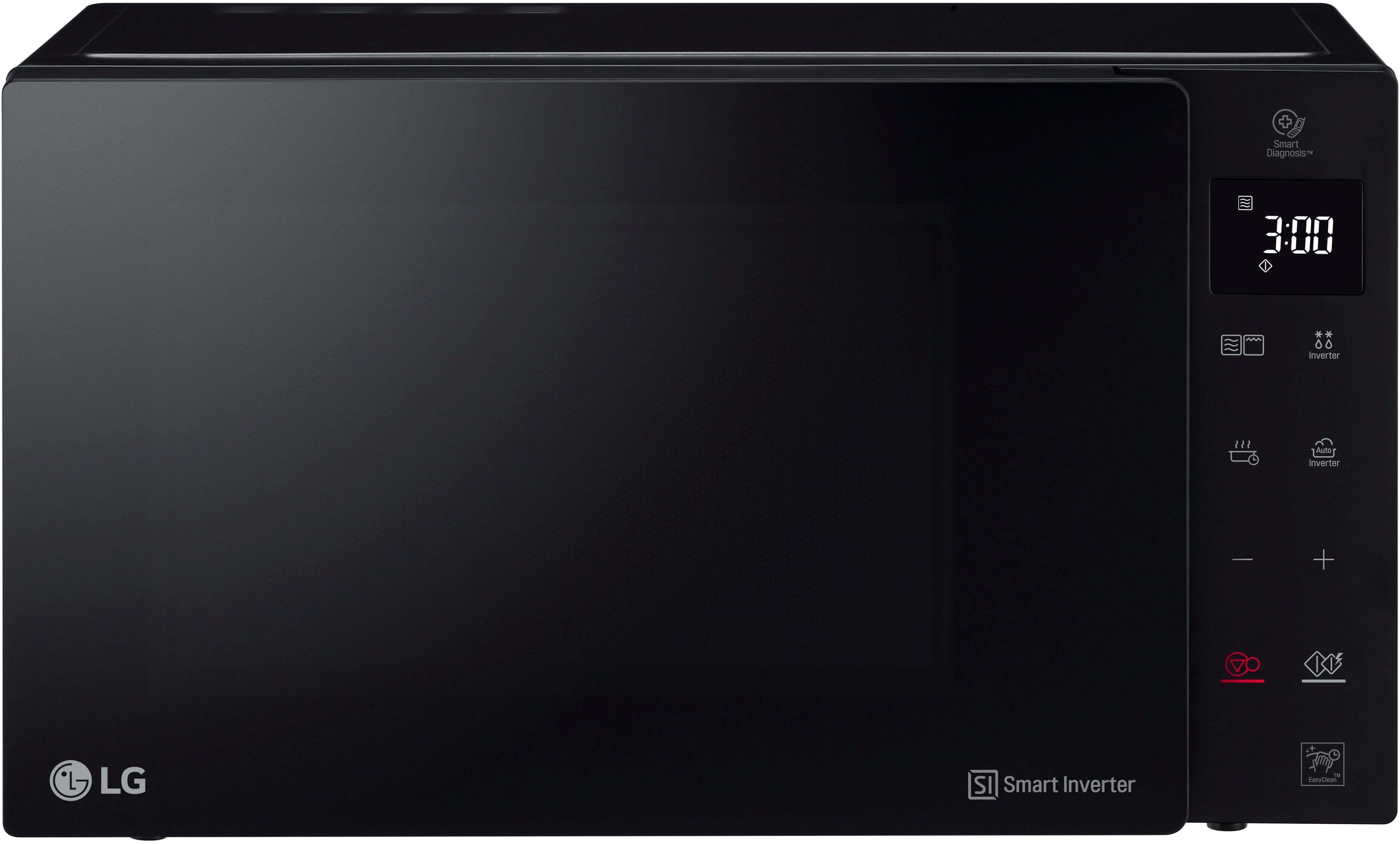 LG Mikrowelle MH 6535 GIS,  mit Quarzgrill, Smart Inverter Technologie & EasyClean, Grill, 25 l
