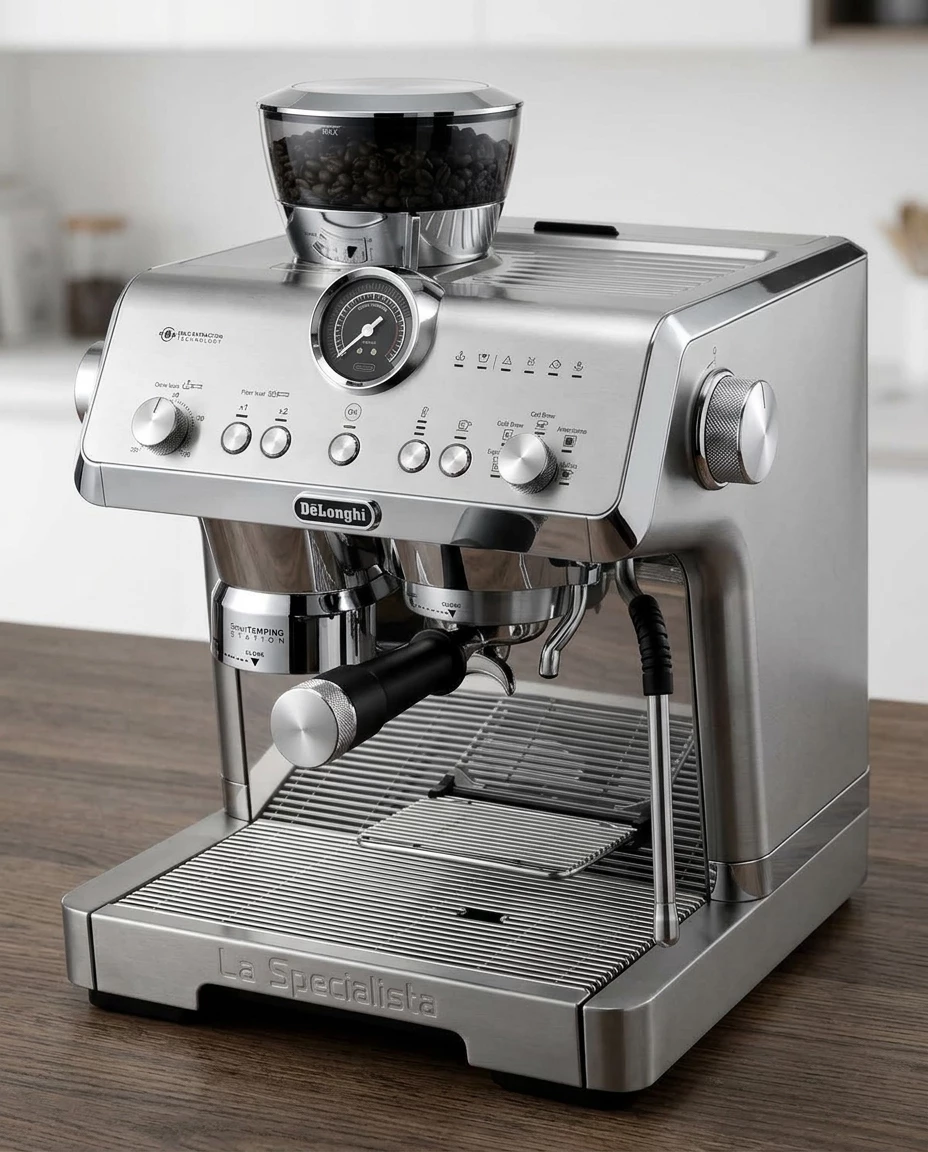 De'Longhi Espressomaschine La Specialista Opera EC9555.M - 5 Rezepte, 19 Bar & Smart Tamping