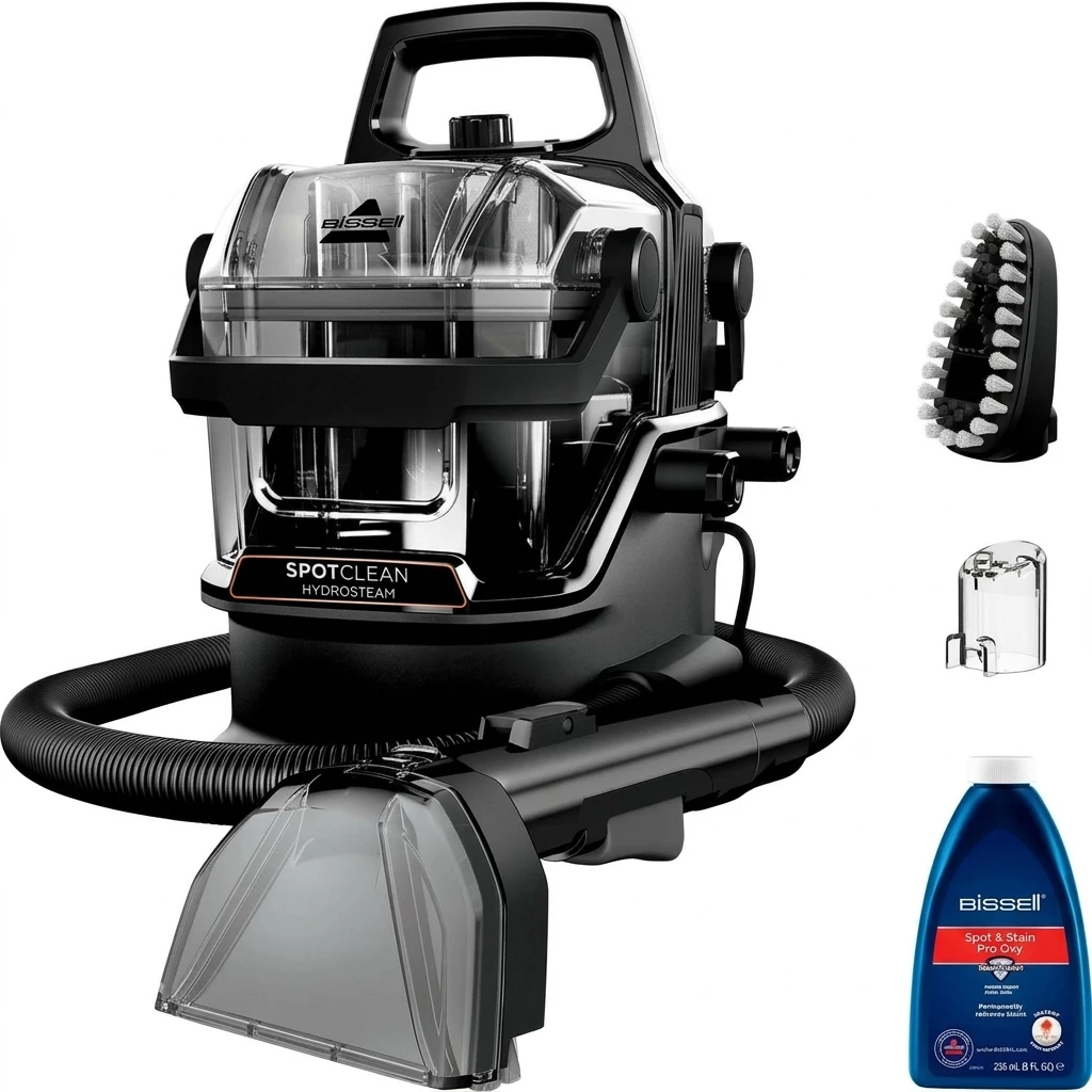 Bissell Wasch-Sauger 3697N, SpotClean® HydroSteam™ Select, mit Dampf, Dual-Tank, 1000 W