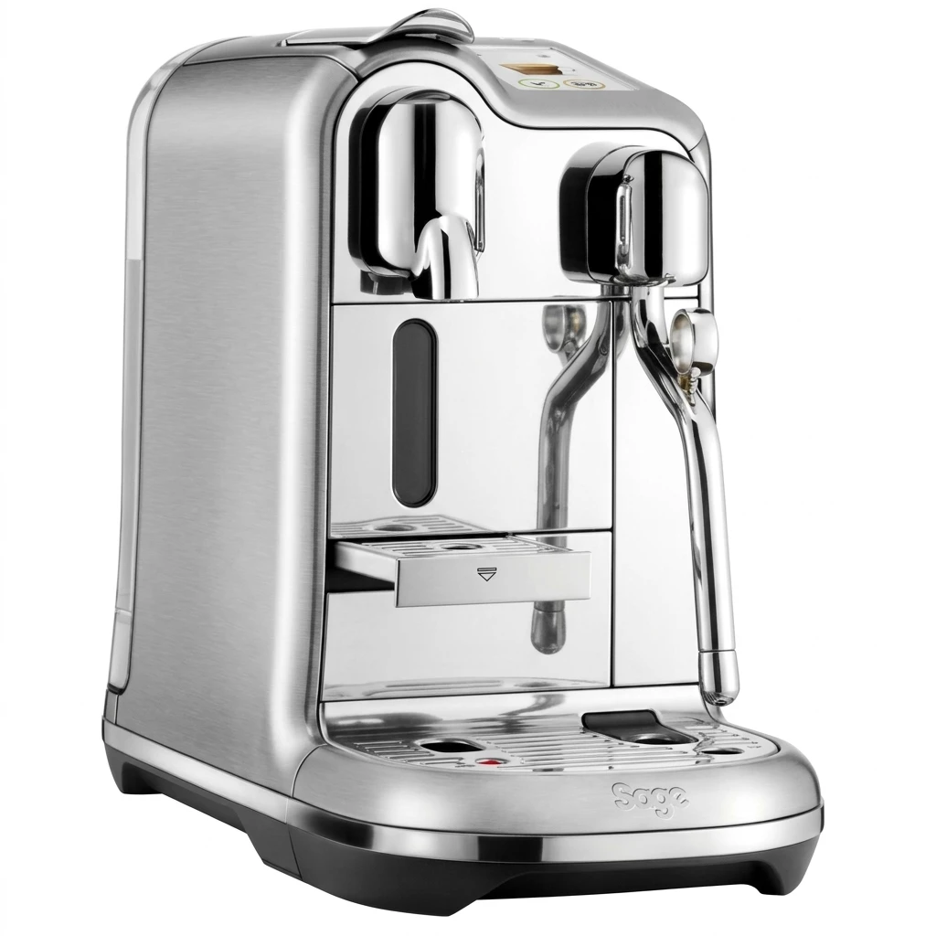 NESPRESSO Kapselmaschine Creatista Pro SNE900 mit Edelstahl-Milchkanne