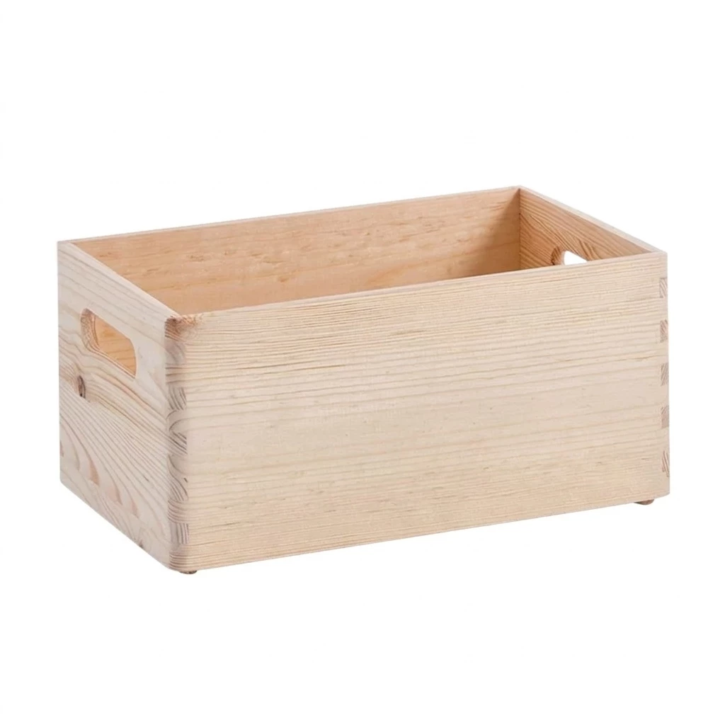 Zeller Present Allzweckkiste, Nadelholz, Kiefer, 30 x 20 x 15 cm