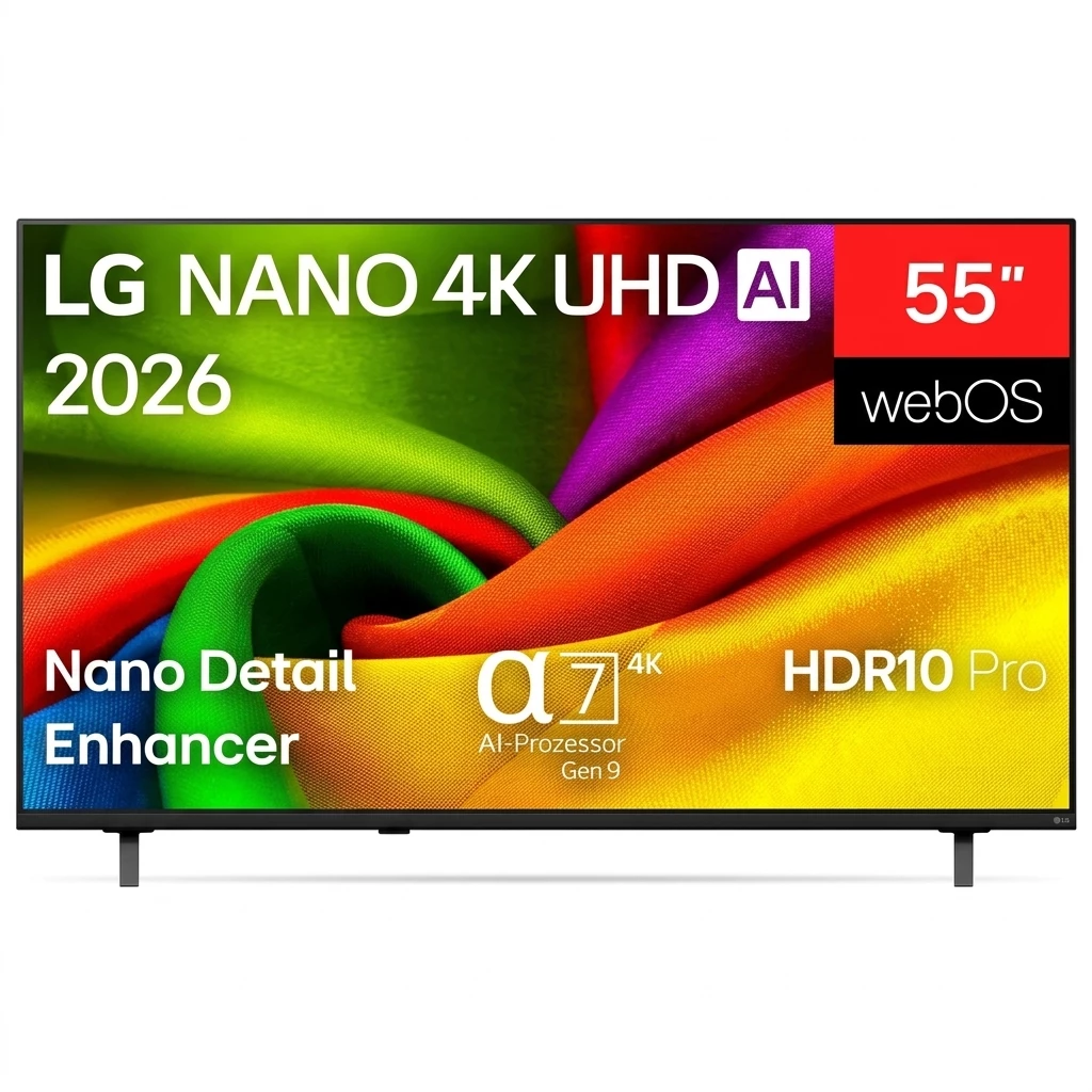 LG 55NU850B6LA 55 Zoll 4K Nano UHD D-LED Smart-TV