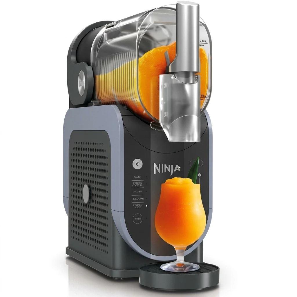 NINJA Slush-Eismaschine FS301EU, SLUSHi Slush-Eismaschine für gefrorene Getränke