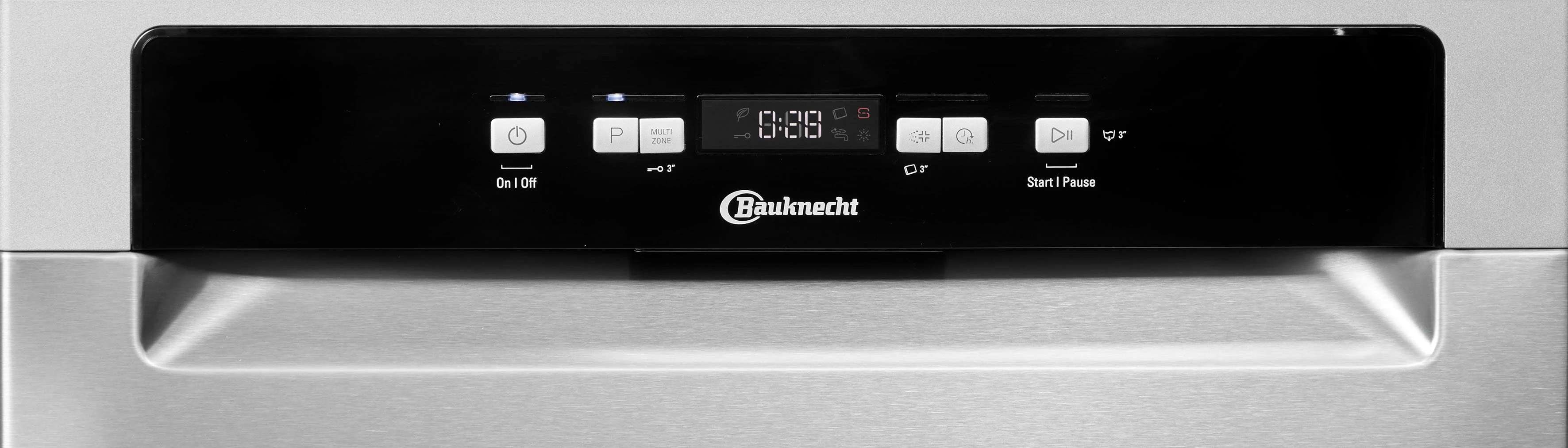 BAUKNECHT Standgeschirrspüler OBFC Ecosilent 8650, 14 Maßgedecke