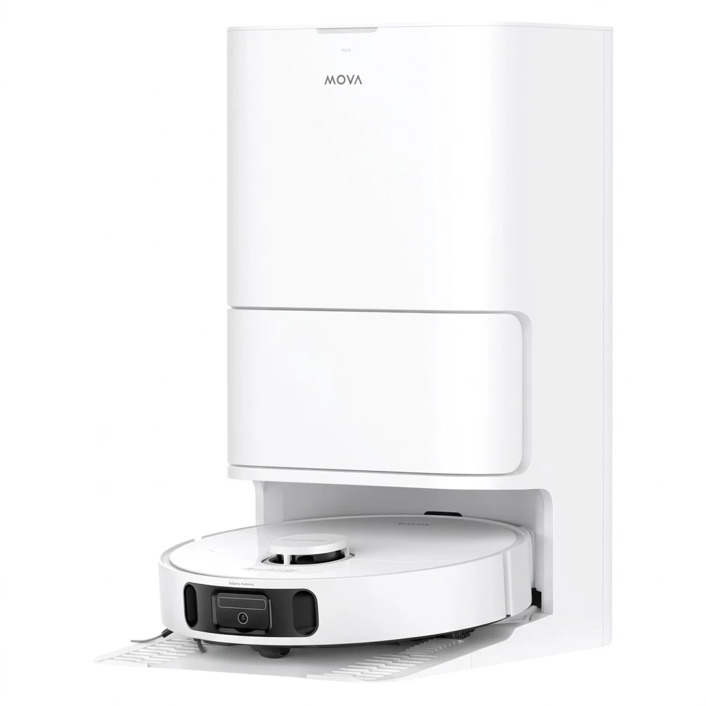 Mova Nass-Trocken-Saugroboter E40 Ultra mit Wischfunktion, 600 W, mit Beutel