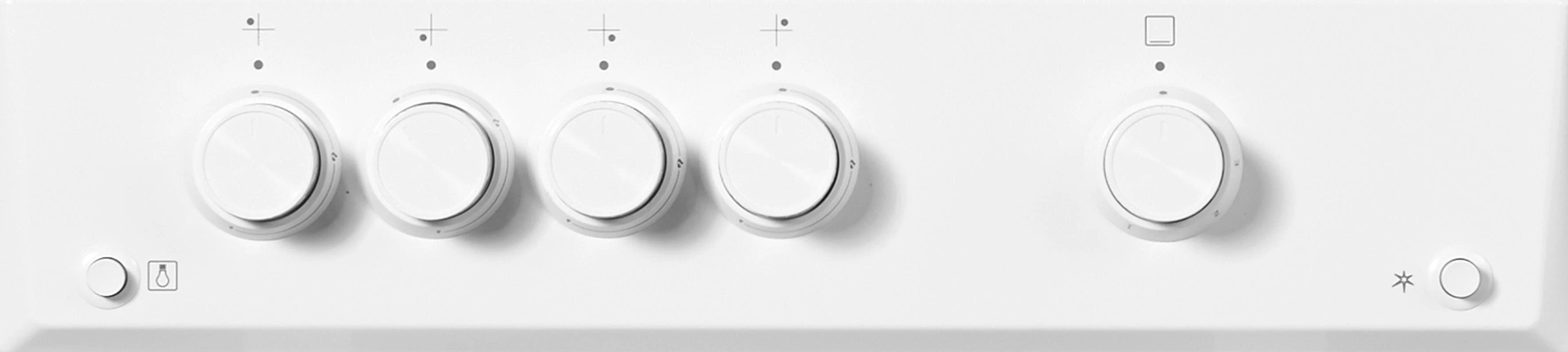 BEKO Gas-Standherd FSG52010FW, Herausnehmbares Innenglas – für eine besonders einfache Reinigung