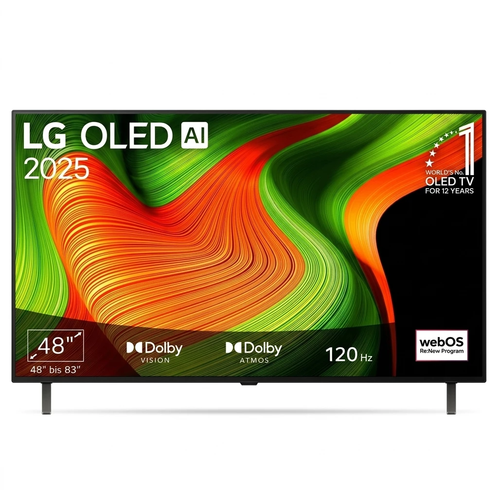 LG OLED48B59LA OLED-Fernseher (121 cm/48 Zoll, 4K Ultra HD, Smart-TV)