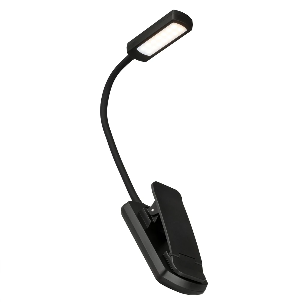 Briloner Leuchten Tischleuchte Klemmlampe kabellos Akku USB-C dimmbar CCT, LED fest integriert