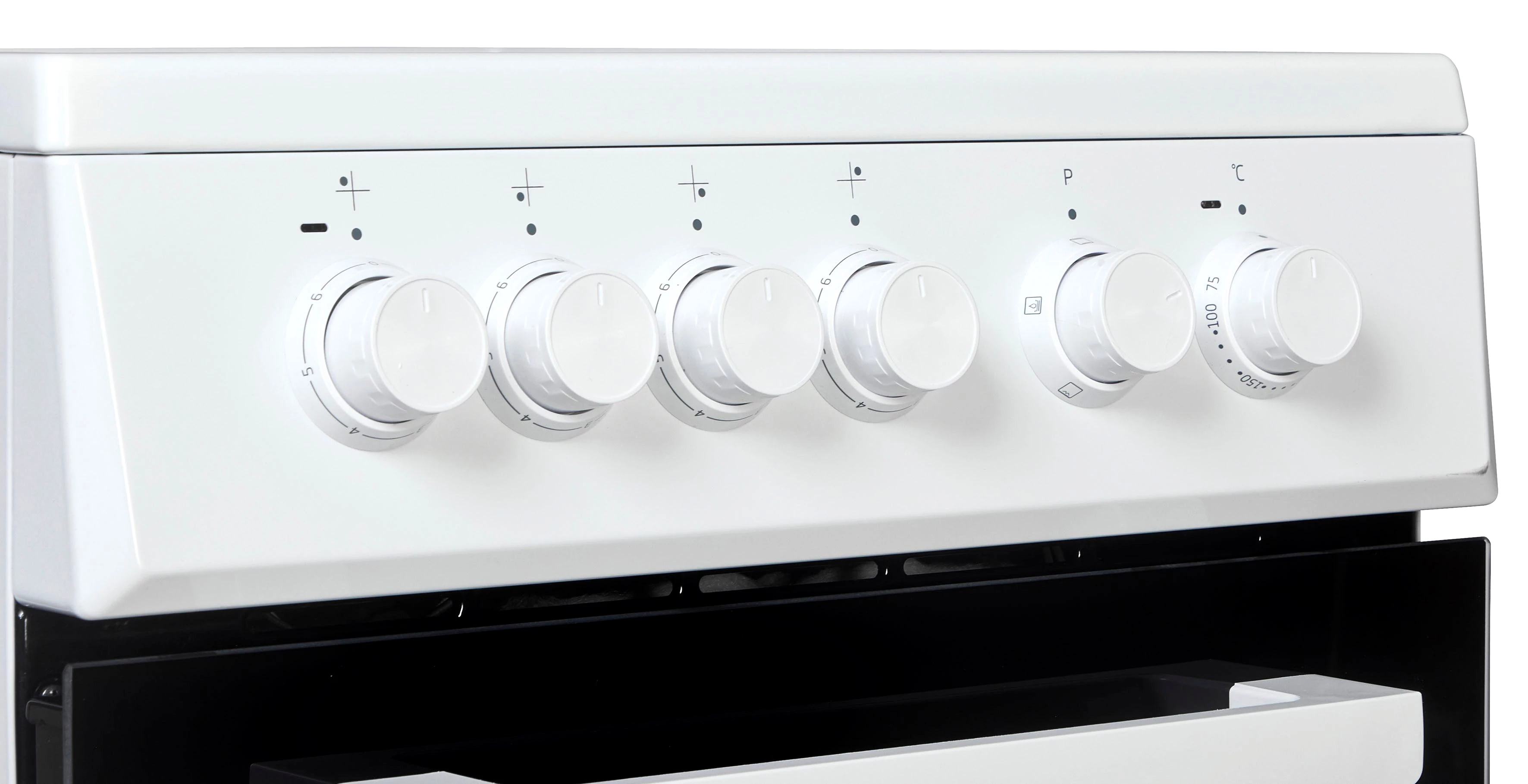 BEKO Elektro-Standherd FSS57000GW, Simple Steam Reinigungsfunktion, mit Kleinflächengrill