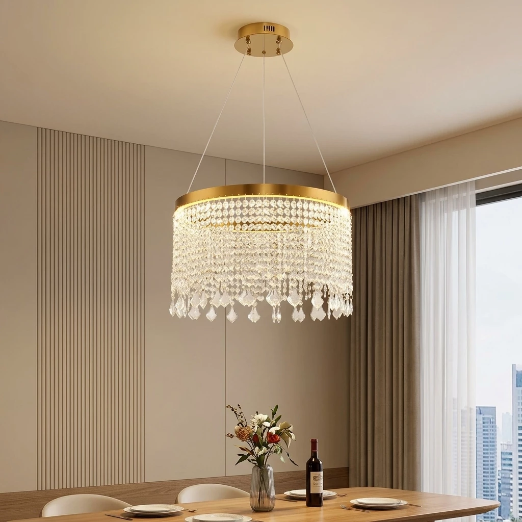 Euroton LED Pendelleuchte LED Pendelleuchte Hängelampe Fernbedienung dimmbar Farbton steubar