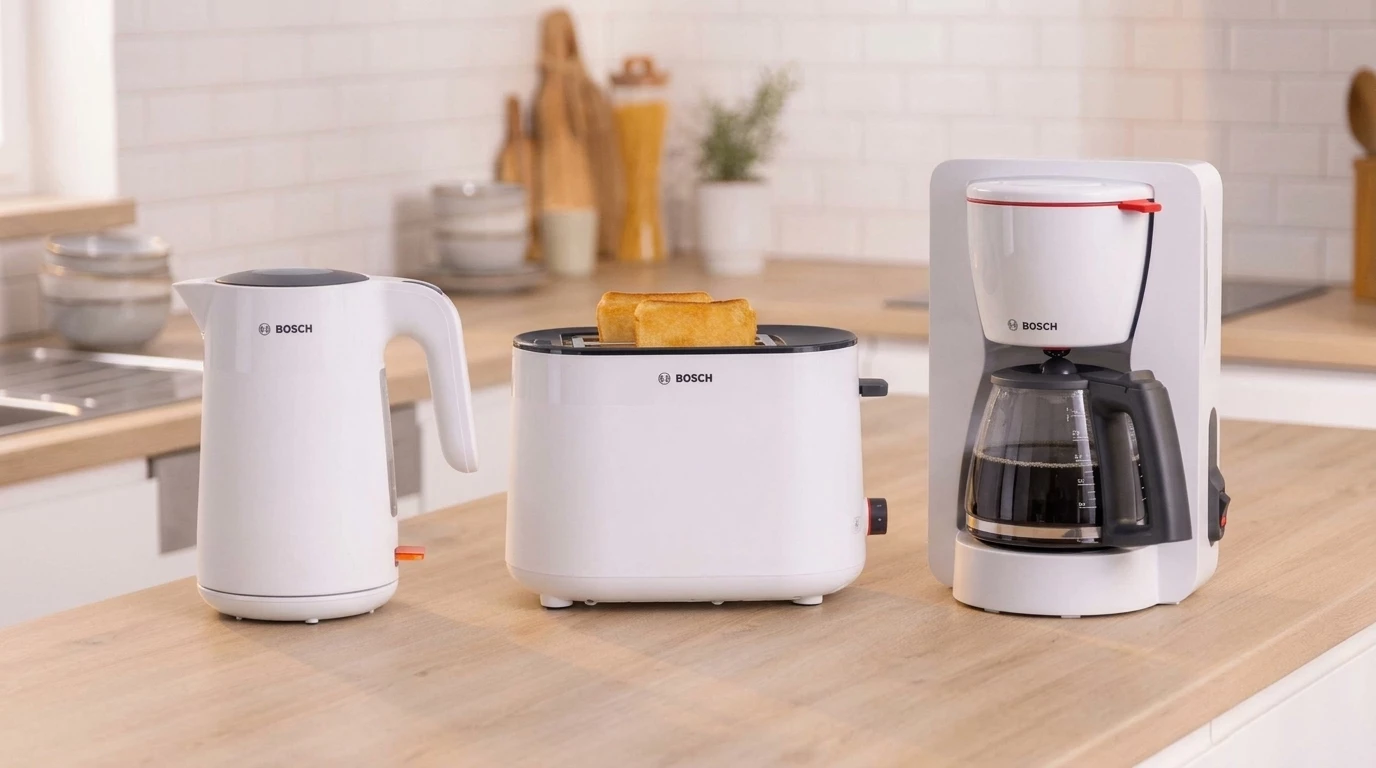 BOSCH Wasserkocher MyMoment TWK2M161, Abschaltautomatik, Überhitzungschutz, Tassenanzeige, 1,7 l