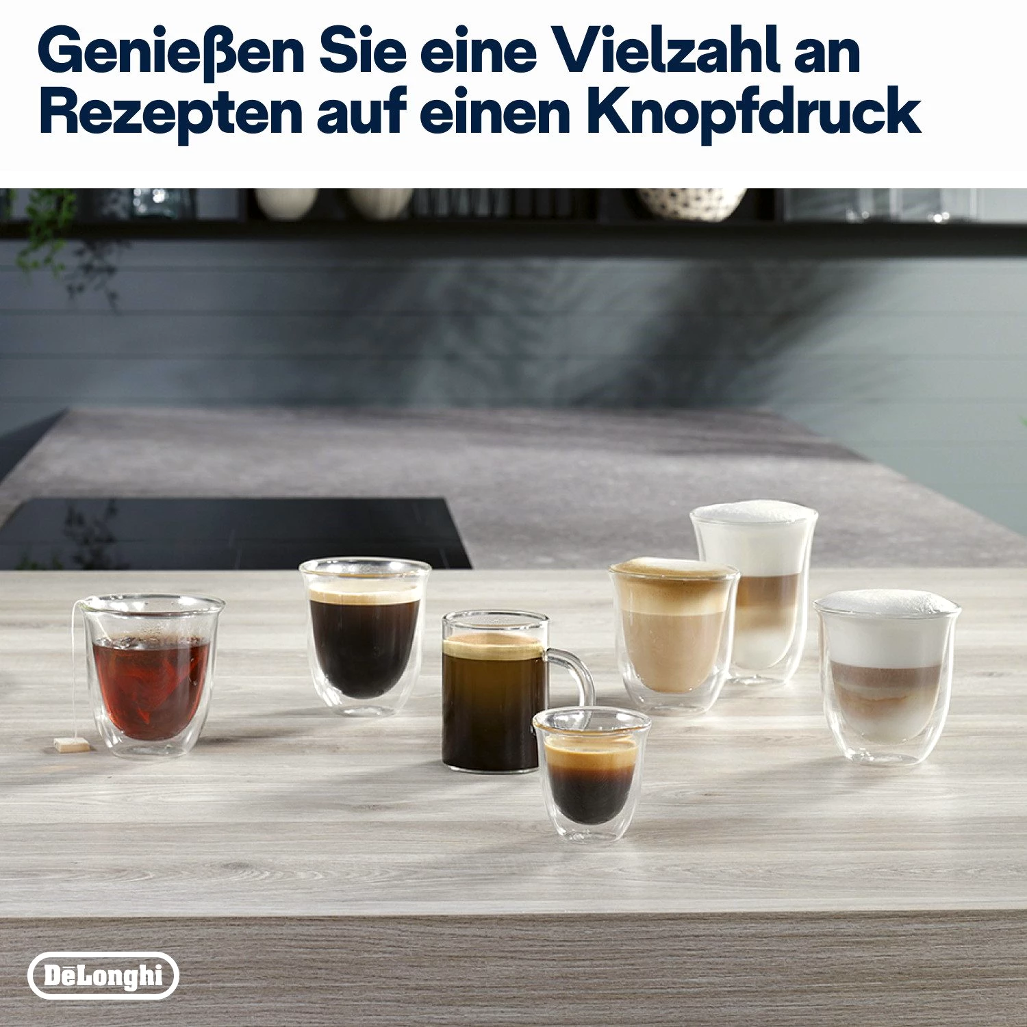 DE'LONGHI Magnifica Evo Next ECAM310.60.GB Kaffeevollautomat mit LatteCrema, Grau