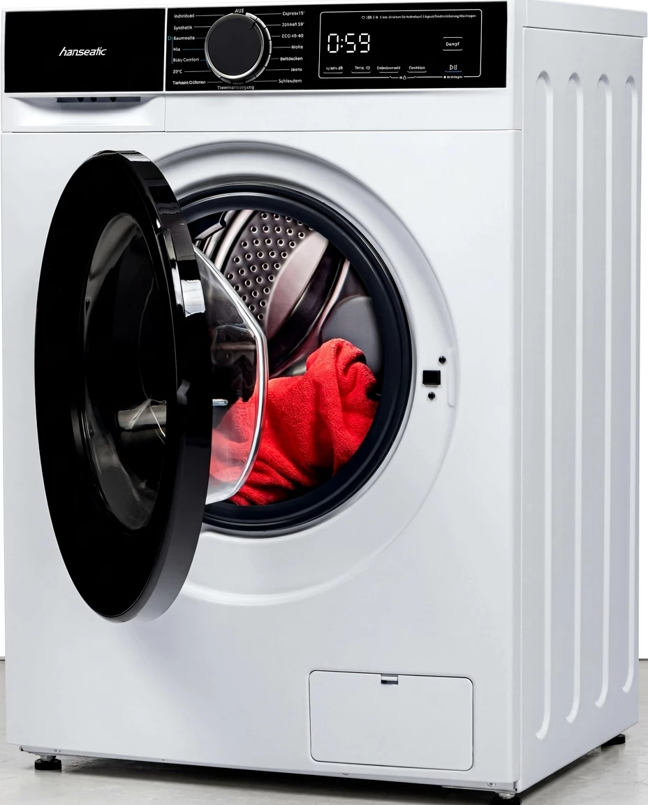 Hanseatic Waschmaschine HWMA714B, 7 kg, 1400 U/min, inkl. 3 Jahre Herstellergarantie