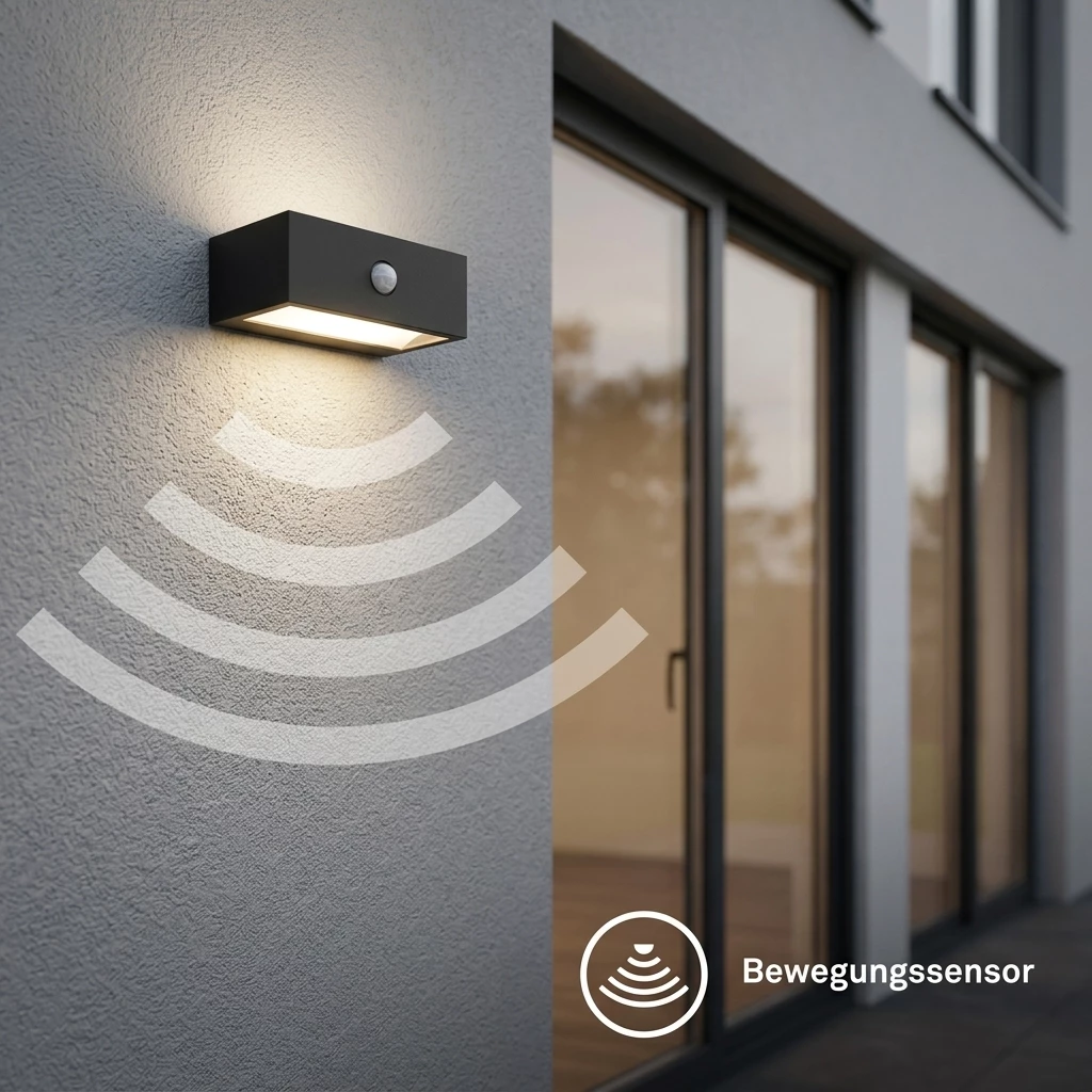 Briloner Leuchten Wandleuchte LED Wandlampe kabellos Akku USB-C Bewegungsmelder, LED wechselbar