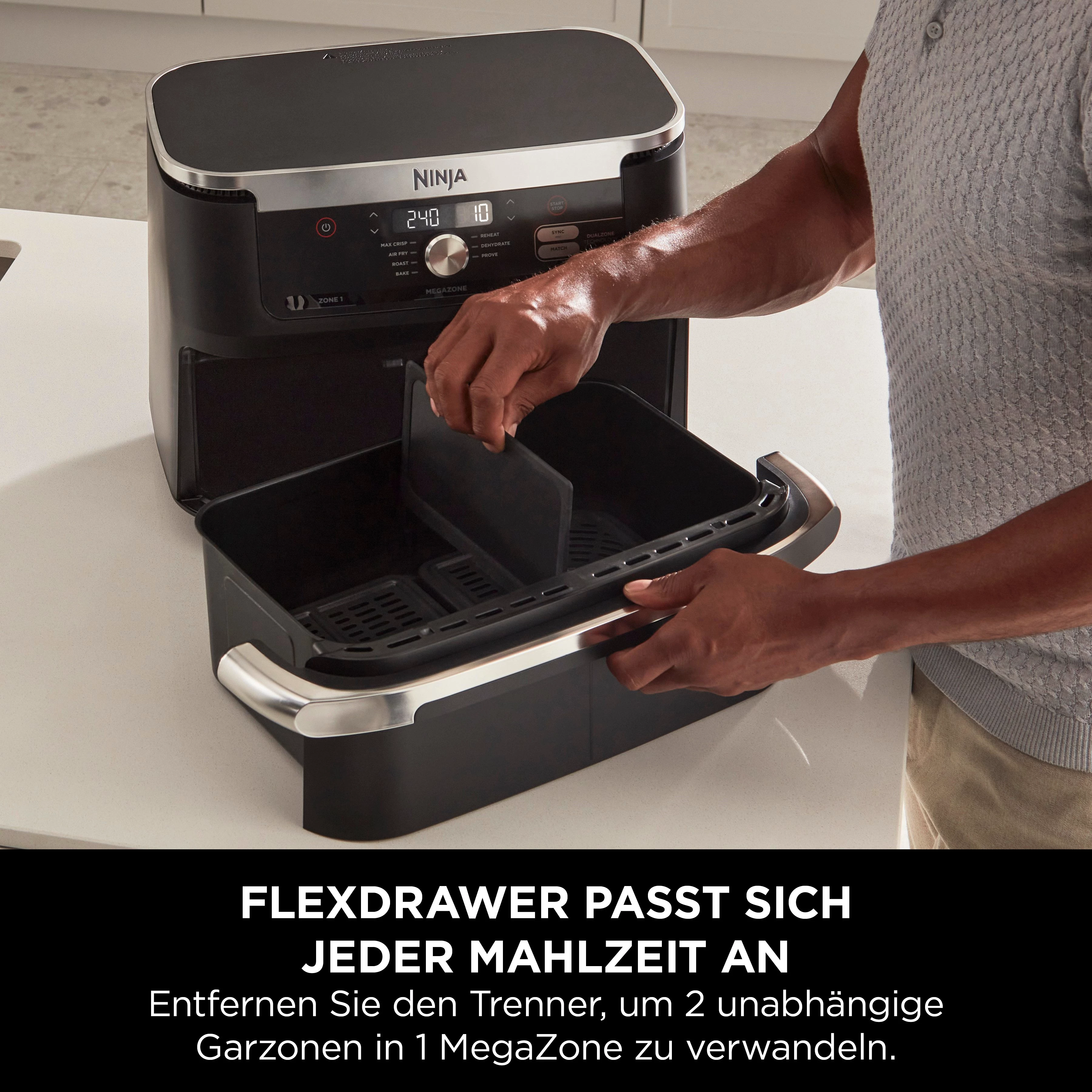 NINJA Heißluftfritteuse AF500EU, 2470 W