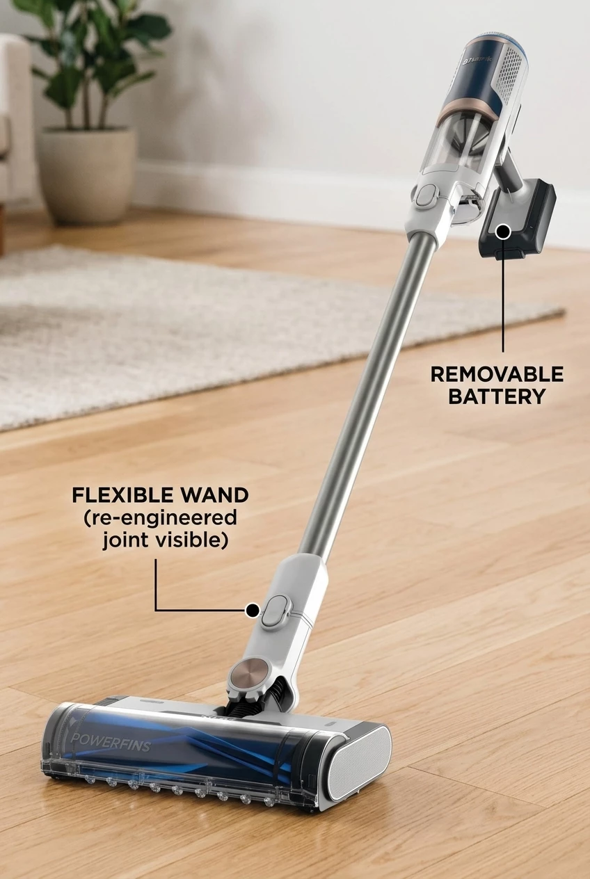 Shark Akku-Hand-und Stielstaubsauger Shark Clean & Empty BU3521EU, 240 W, beutellos