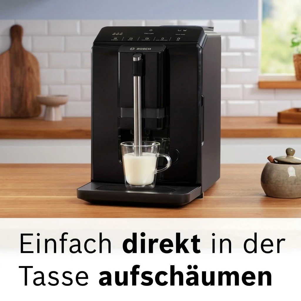 BOSCH Kaffeevollautomat Kaffeevollautomat mit MilkMagic Pro, Hauptmerkmale: One-Touch
