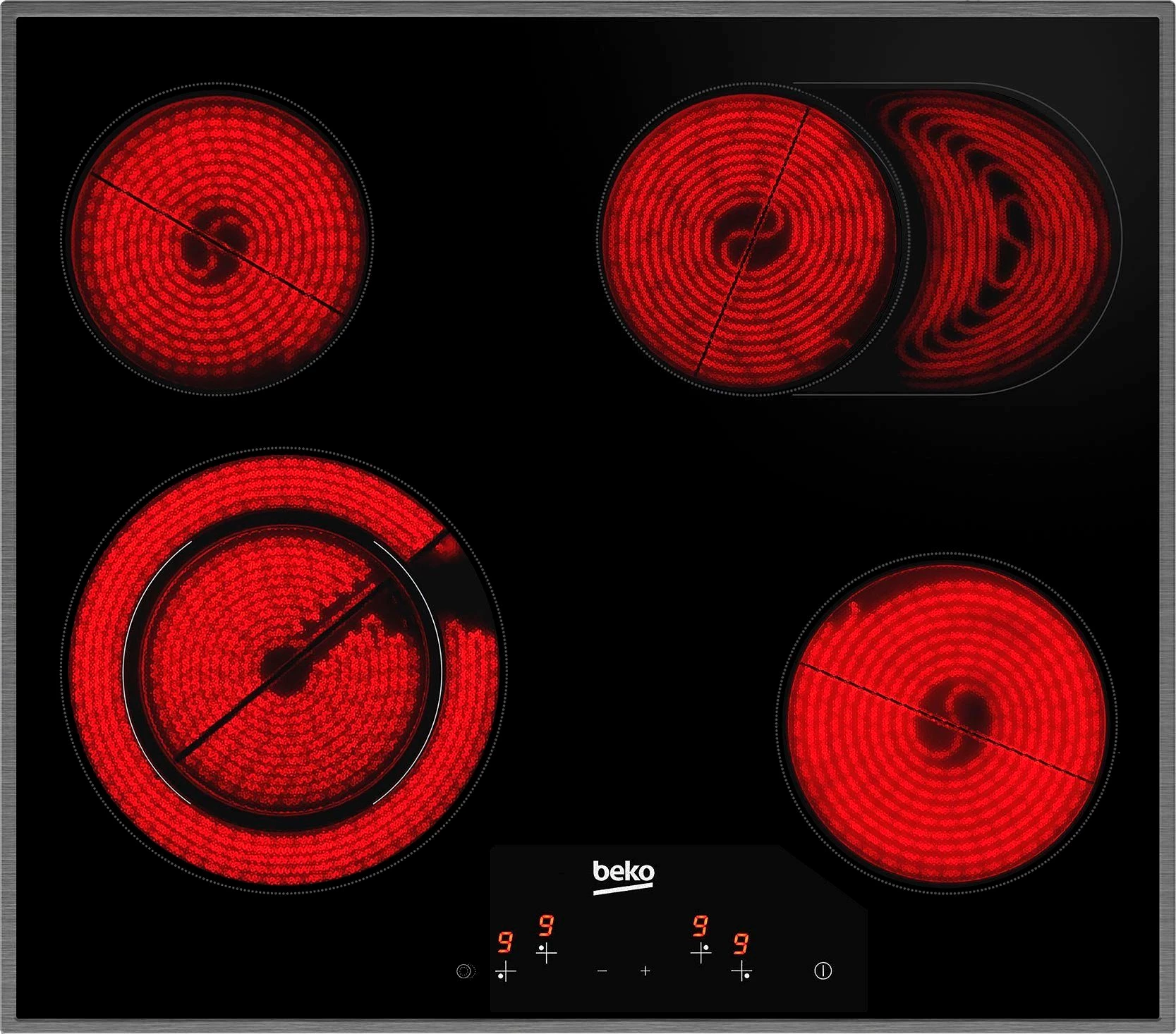 BEKO Backofen-Set BBSM12320X, mit Teleskopauszug nachrüstbar, Hydrolyse