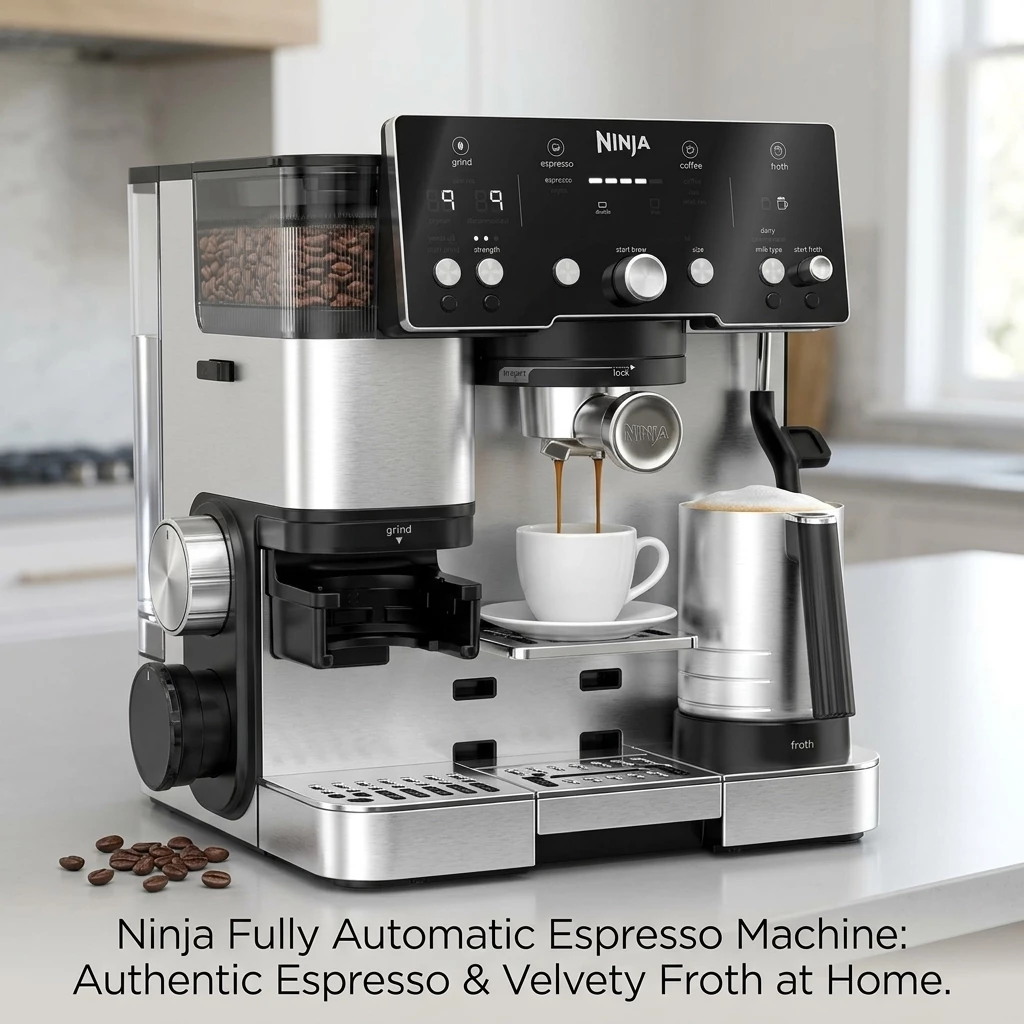NINJA Espressomaschine Ninja Luxe Café Essential Kaffeemaschine ES501EU