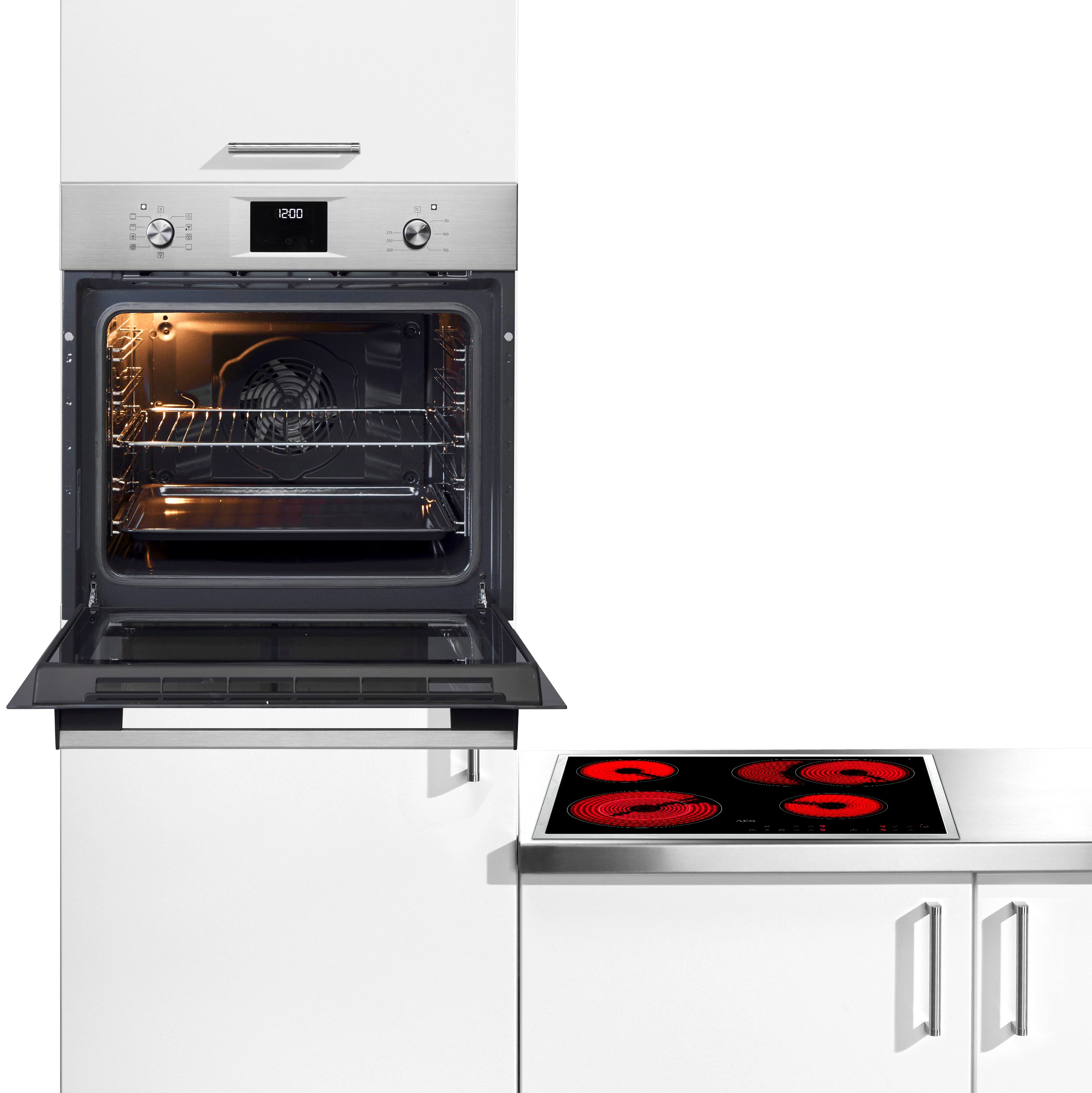 AEG Backofen-Set HH25BSM, Aqua Clean