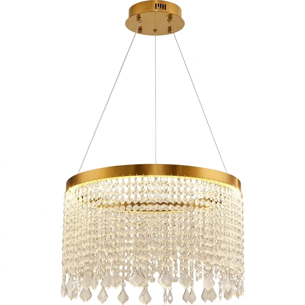 Euroton LED Pendelleuchte LED Pendelleuchte Hängelampe Fernbedienung dimmbar Farbton steubar