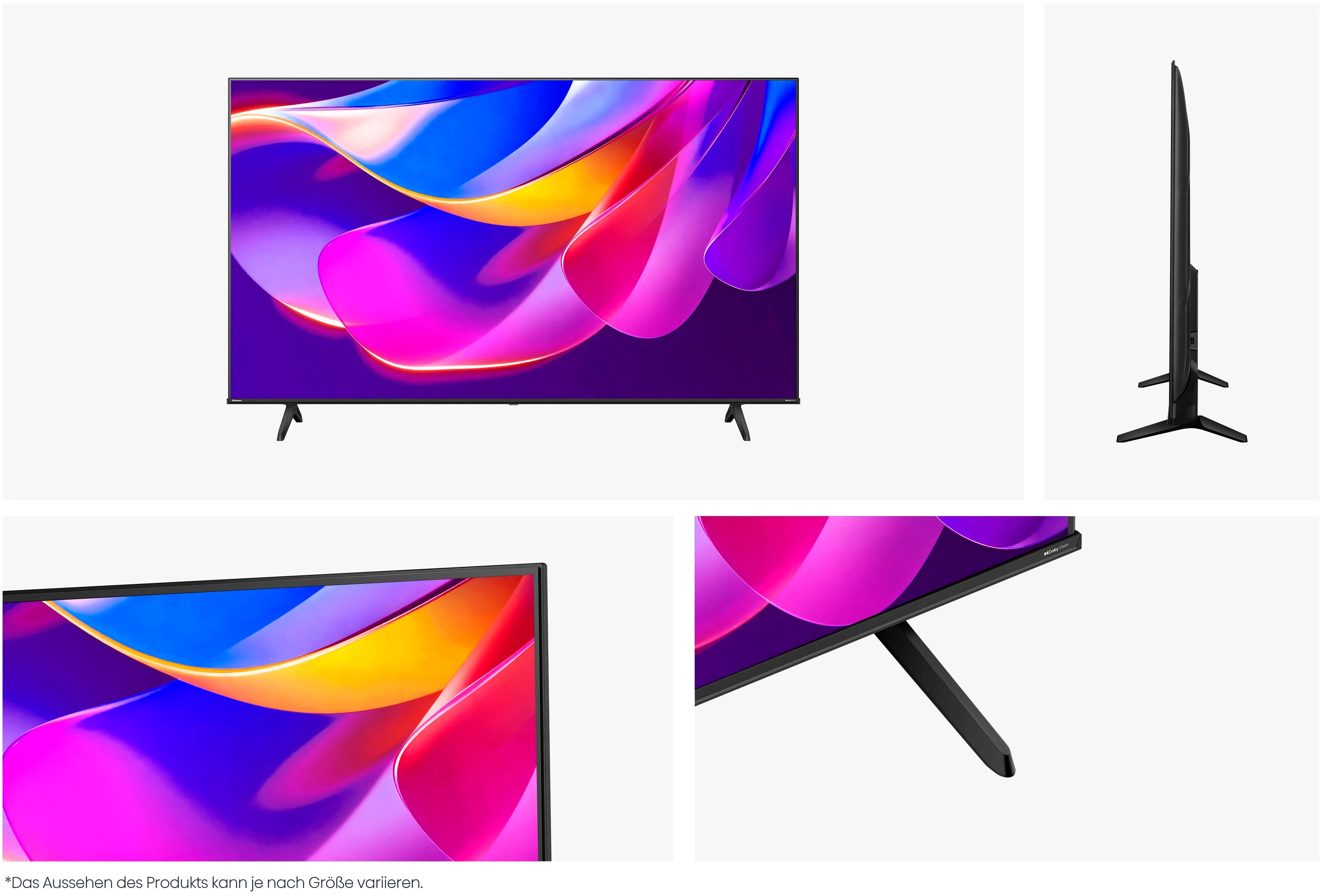 Hisense 58E6DS DLED-Fernseher (146 cm/58 Zoll, 4K Ultra HD, Smart-TV)