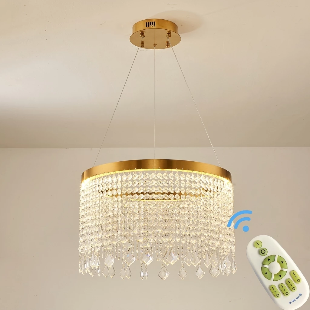 Euroton LED Pendelleuchte LED Pendelleuchte Hängelampe Fernbedienung dimmbar Farbton steubar