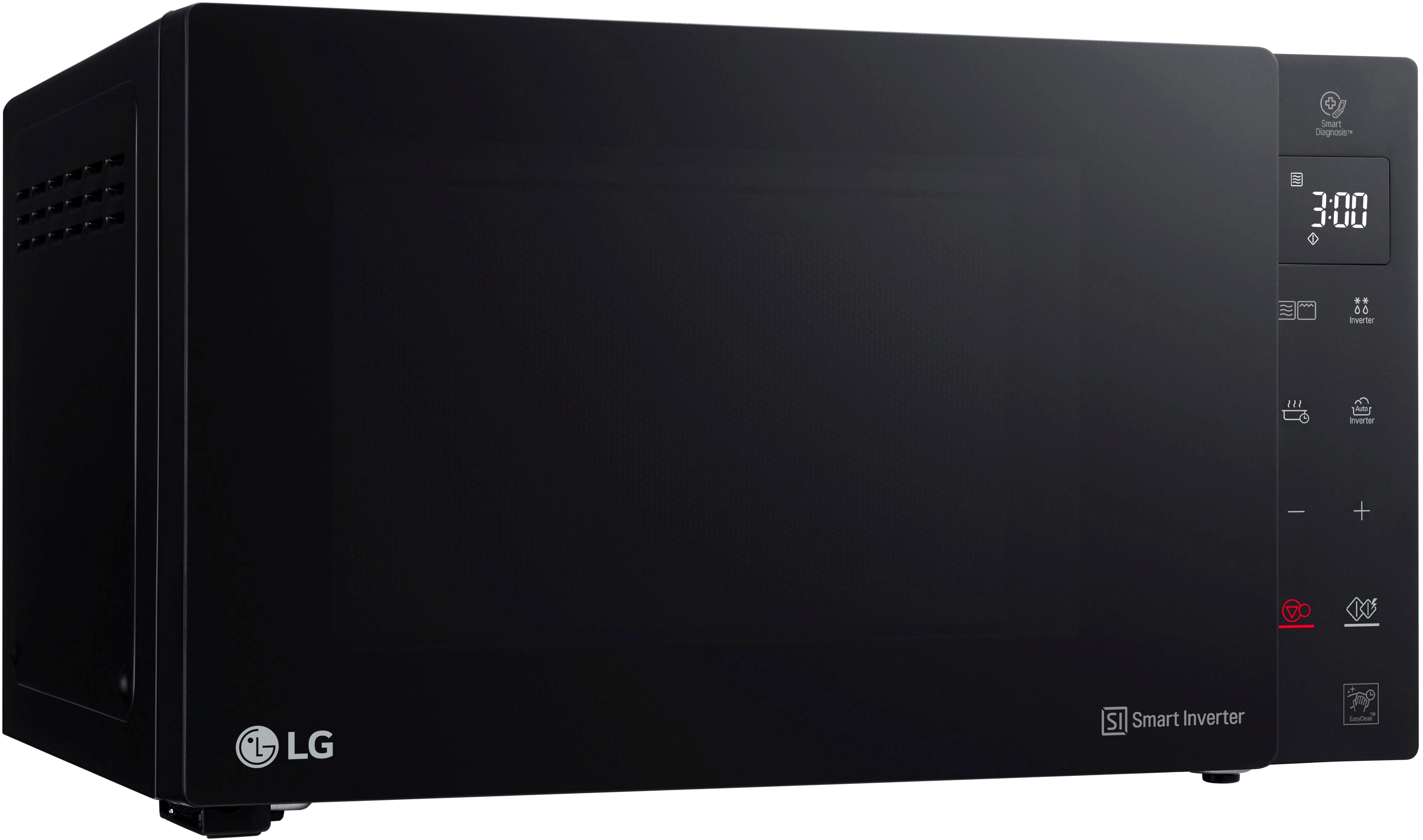 LG Mikrowelle MH 6535 GIS,  mit Quarzgrill, Smart Inverter Technologie & EasyClean, Grill, 25 l