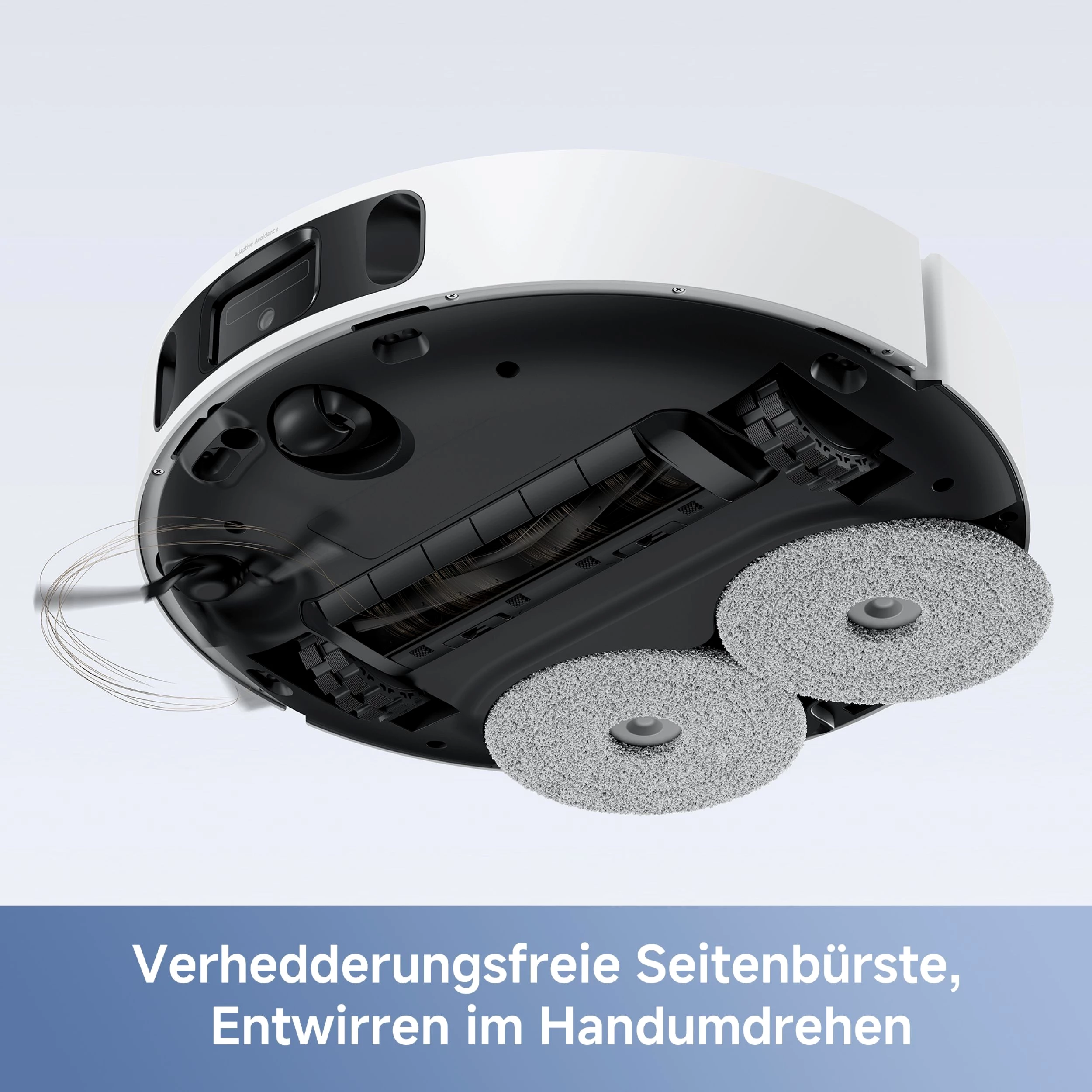 Mova Nass-Trocken-Saugroboter E40 Ultra mit Wischfunktion, 600 W, mit Beutel