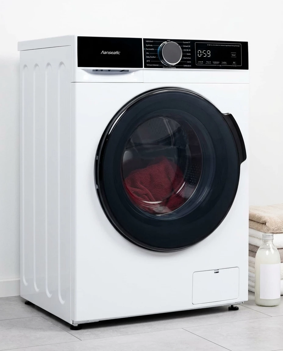 Hanseatic Waschmaschine HWMA714A, 7 kg, 1400 U/min, inkl. 3 Jahre Herstellergarantie