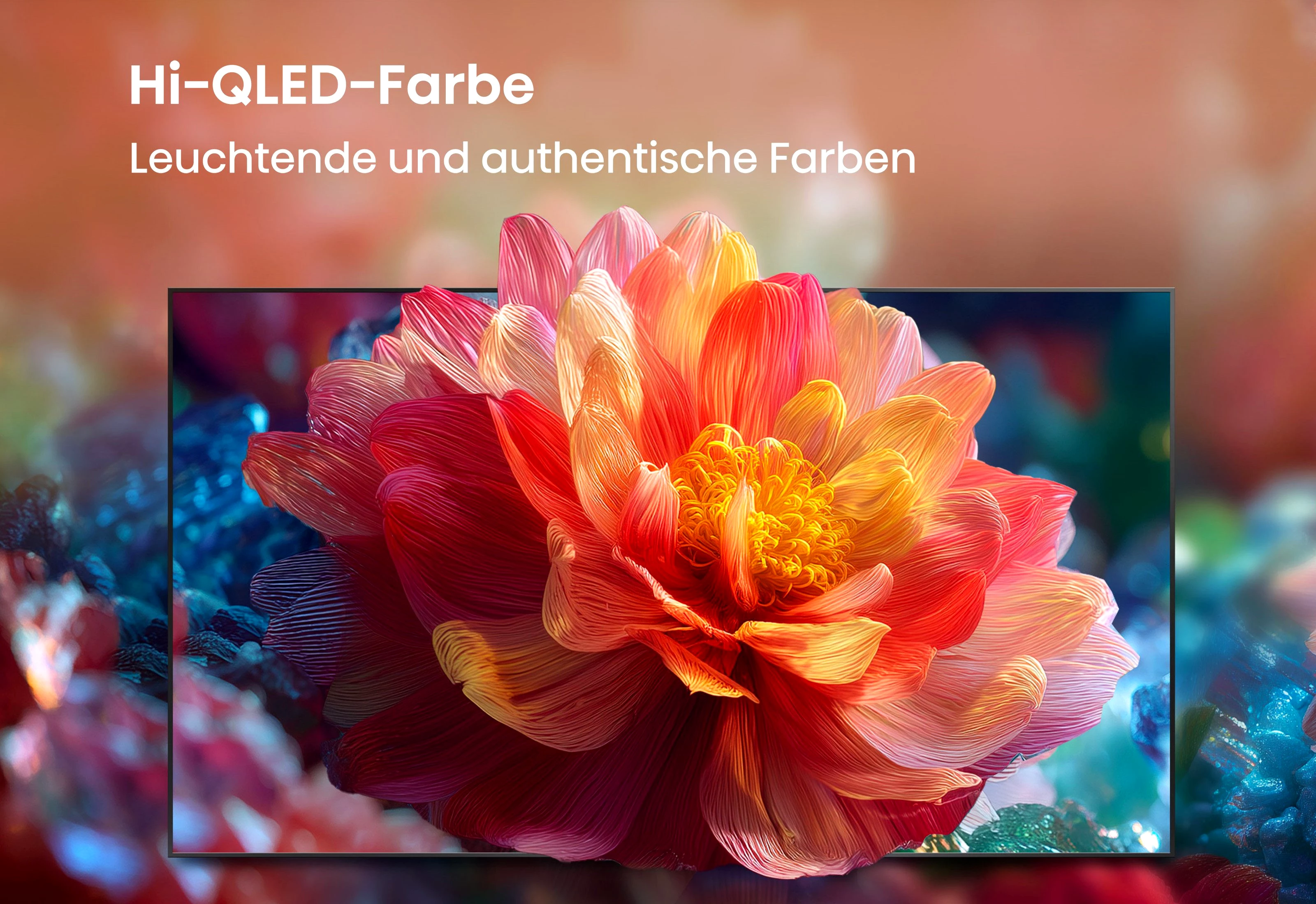 Hisense 58E7S QLED-Fernseher (146 cm/58 Zoll, 4K Ultra HD, Smart-TV)
