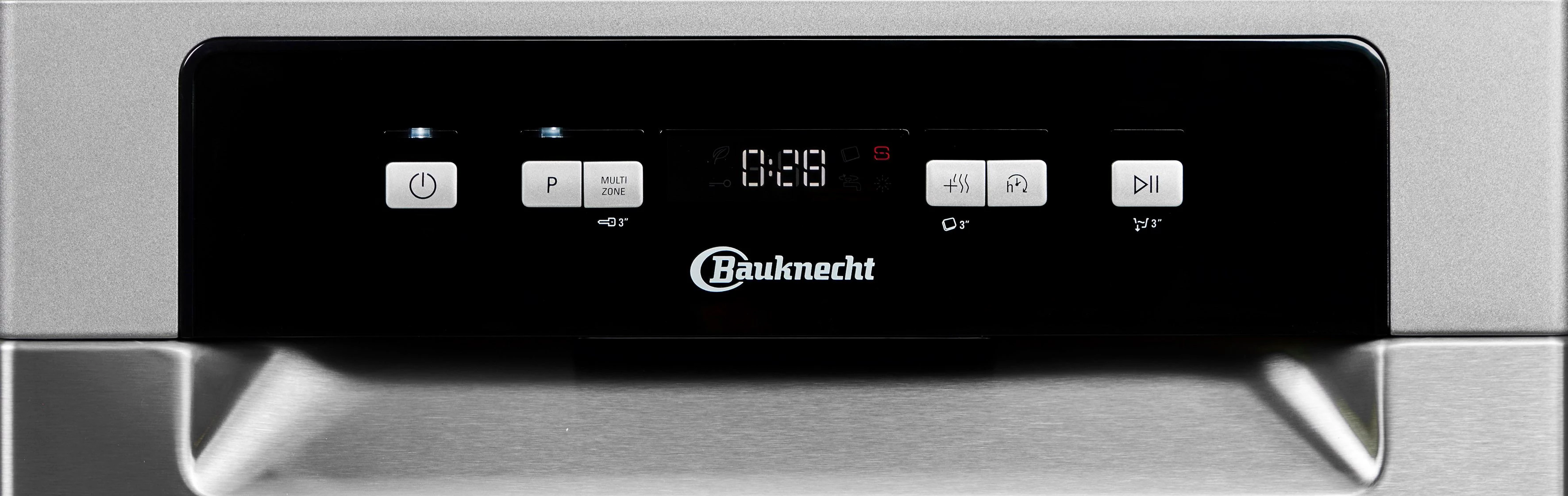 BAUKNECHT Standgeschirrspüler BK4FC11BS7A0X, 11 Maßgedecke
