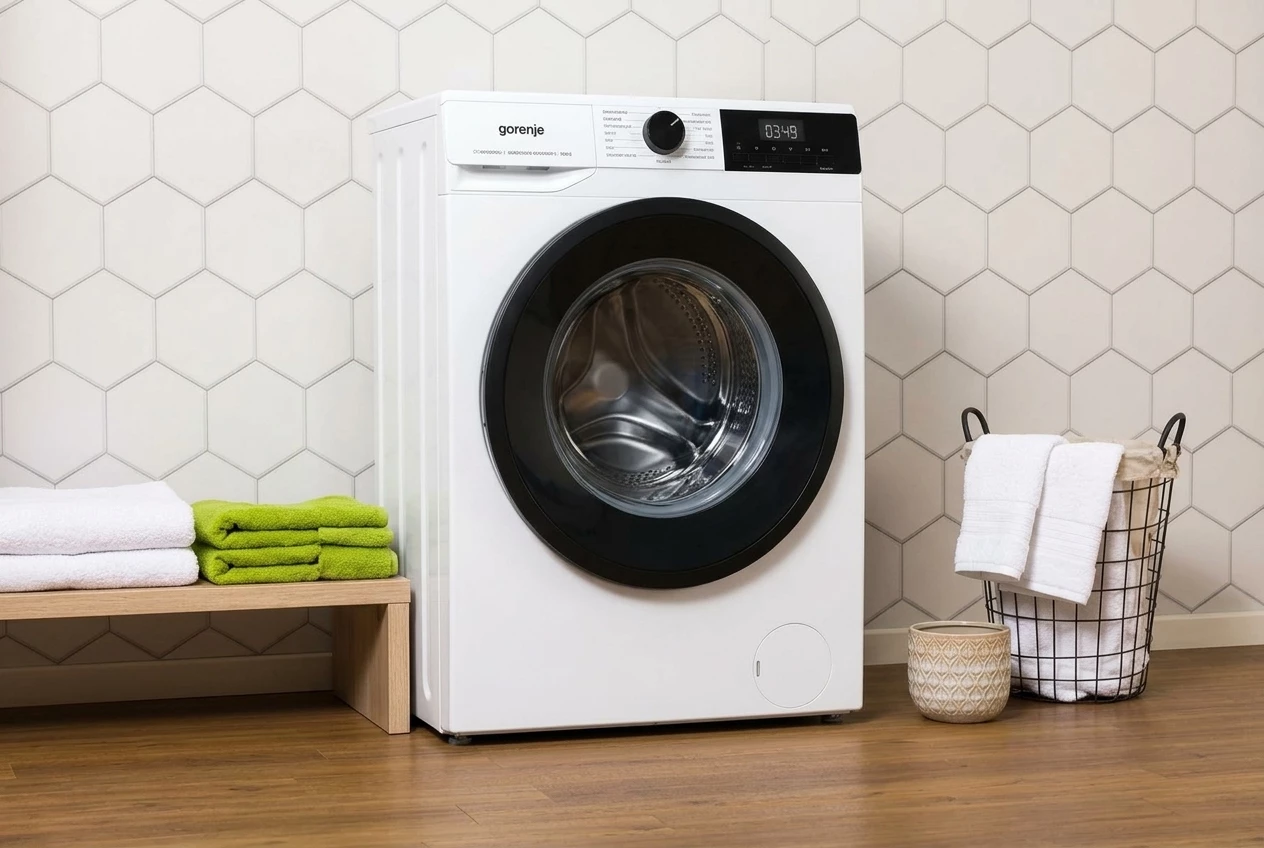 GORENJE Waschmaschine WNHAI 84 APS/DE, 8 kg, 1400 U/min, AquaStop, Dampf-Funktion