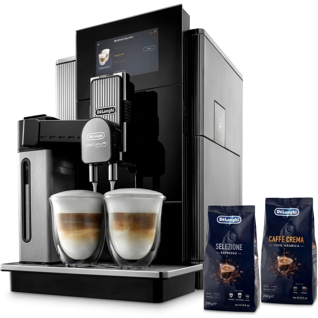 De'Longhi Kaffeevollautomat Maestosa EPAM960.75.GLM - Italienischer Kaffee-Genuss