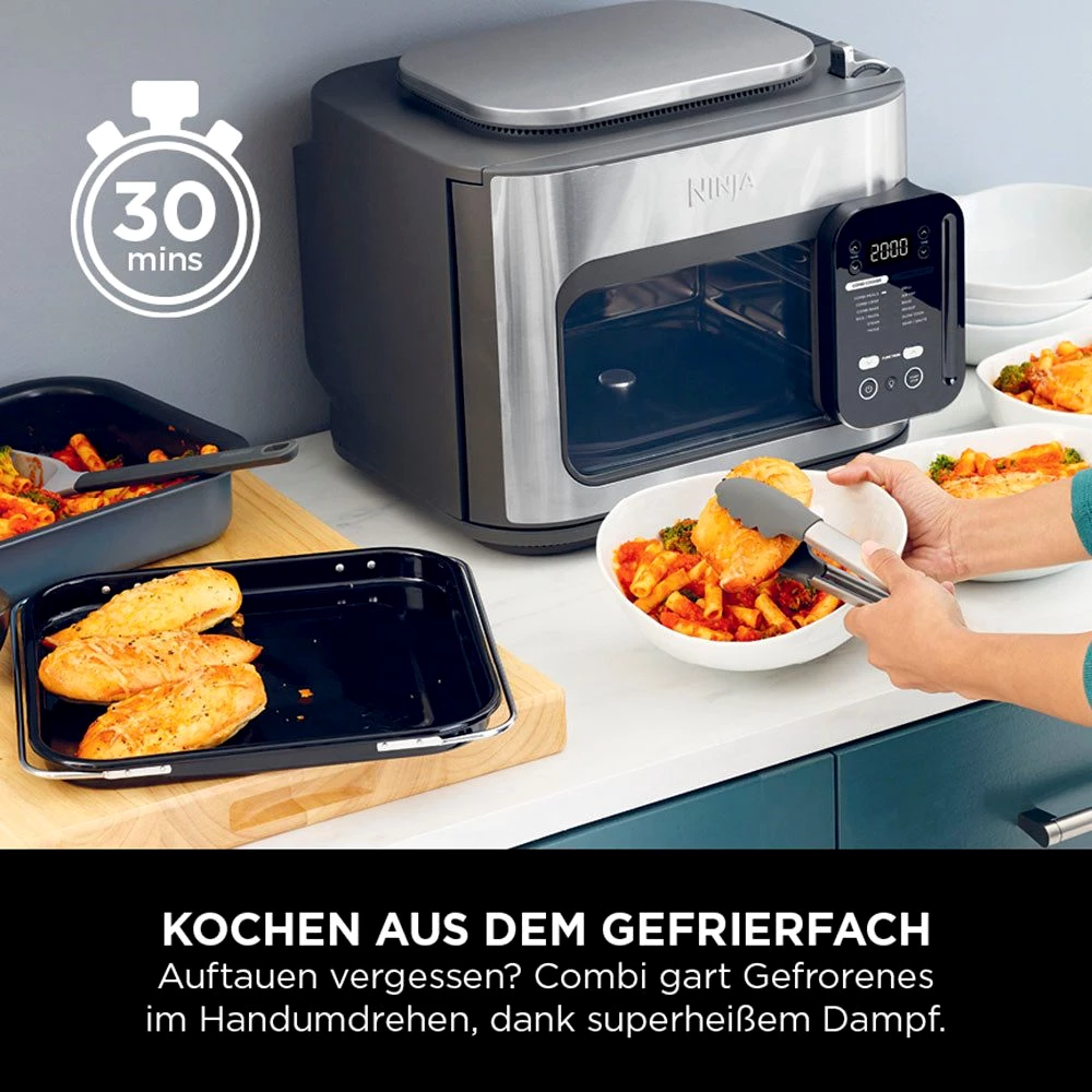 NINJA Multikocher Combi 12-in-1 Ofen & Heißluftfritteuse SFP700EU, 1780 W