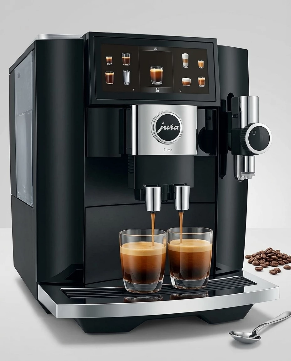 JURA Kaffeevollautomat 15561 J8 twin Diamond Black (EA)