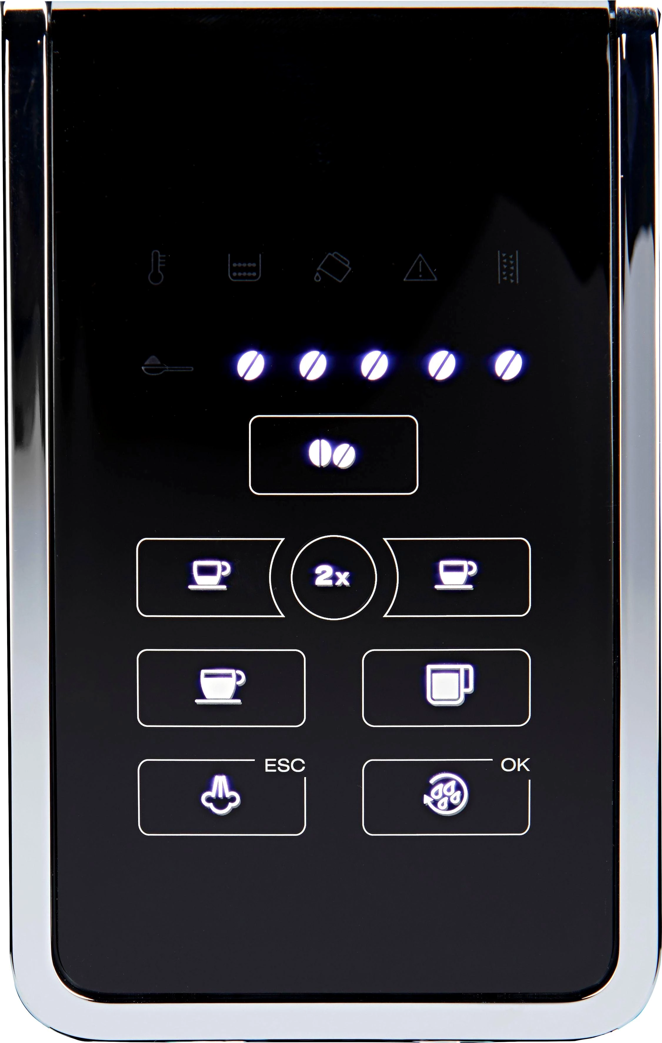 De'Longhi Kaffeevollautomat Dinamica ECAM358.15.B - Long Coffee Funktion für Filterkaffee