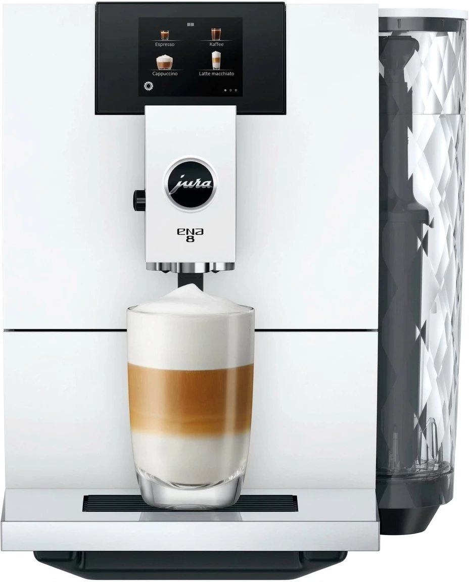 JURA ENA 8 Kaffeevollautomat 15491, Full Nordic White