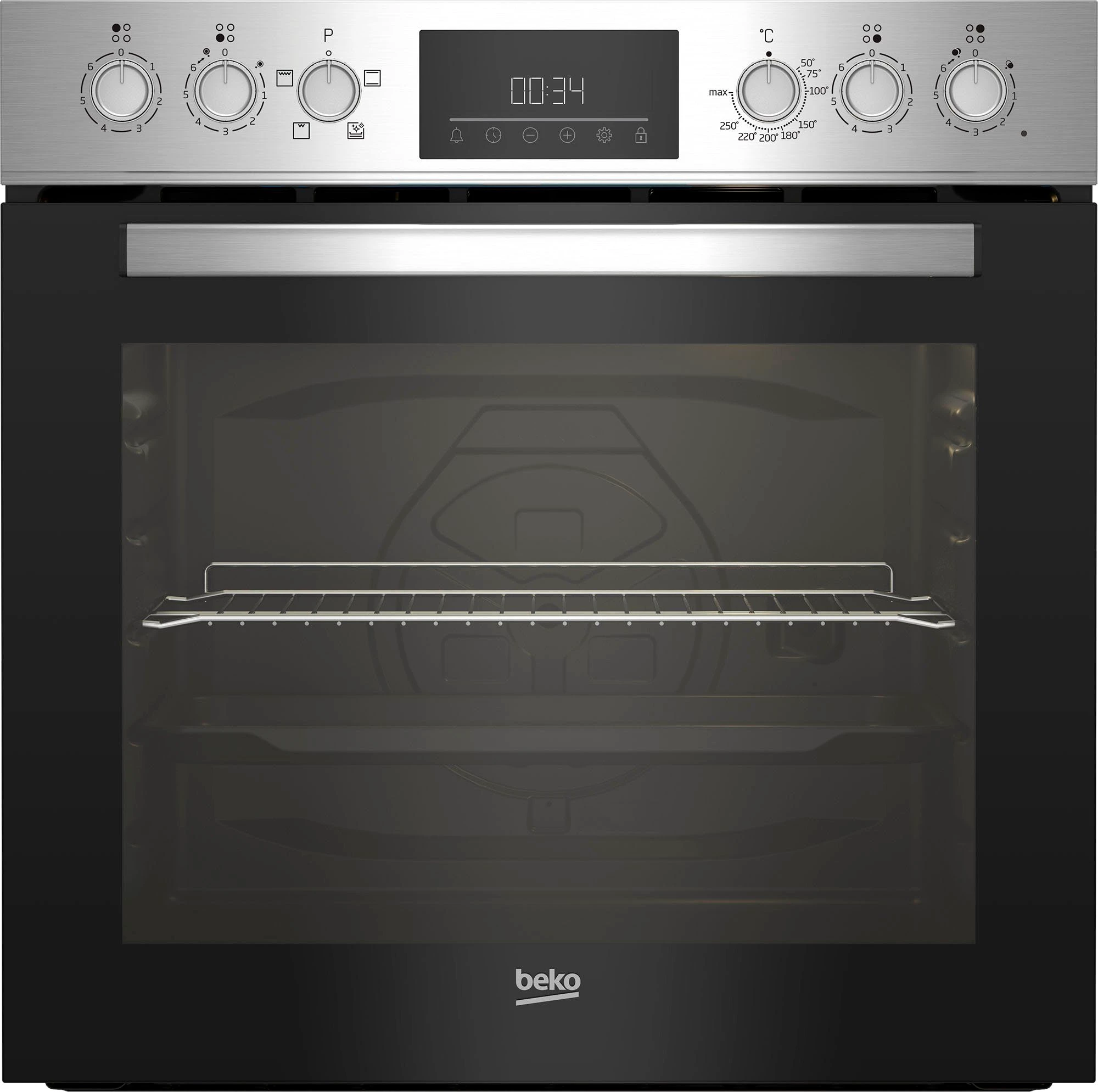 BEKO Elektro-Herd-Set BBUC1132T0X, Hydrolyse