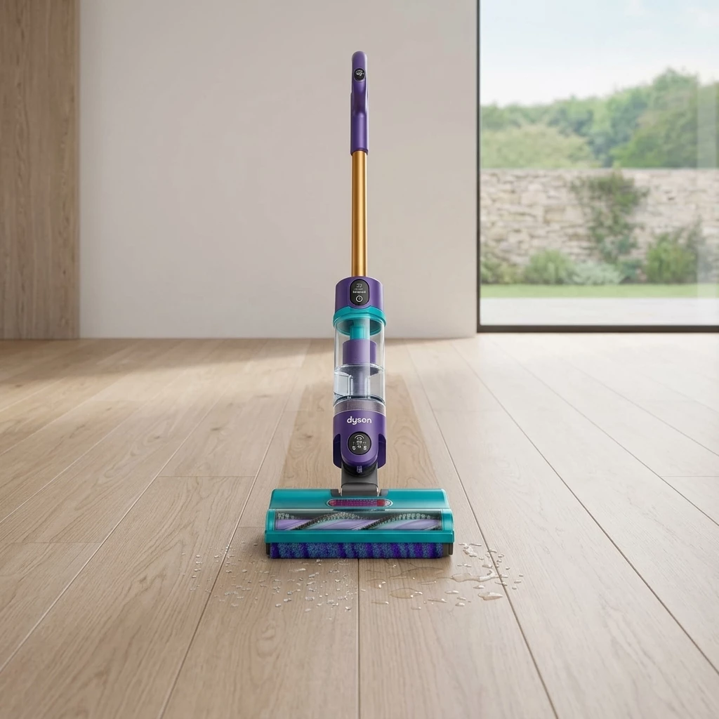 DYSON Nass-Trocken-Sauger Clean+Wash Hygiene, Nass- und Trockenreiniger, beutellos