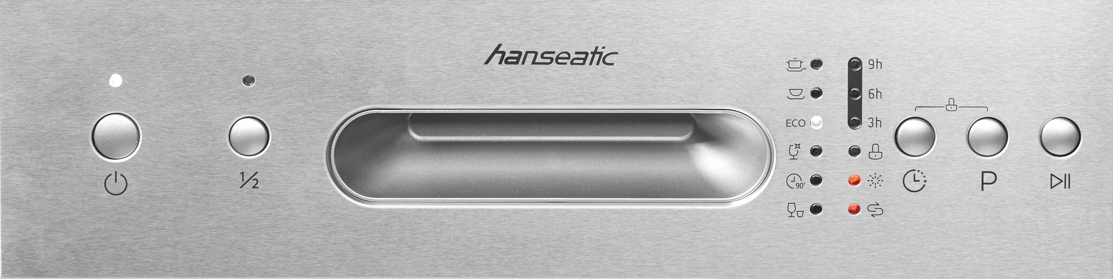 Hanseatic Unterbaugeschirrspüler HGU4582E97736BI, 9 Maßgedecke, inkl. 3 Jahre Herstellergarantie