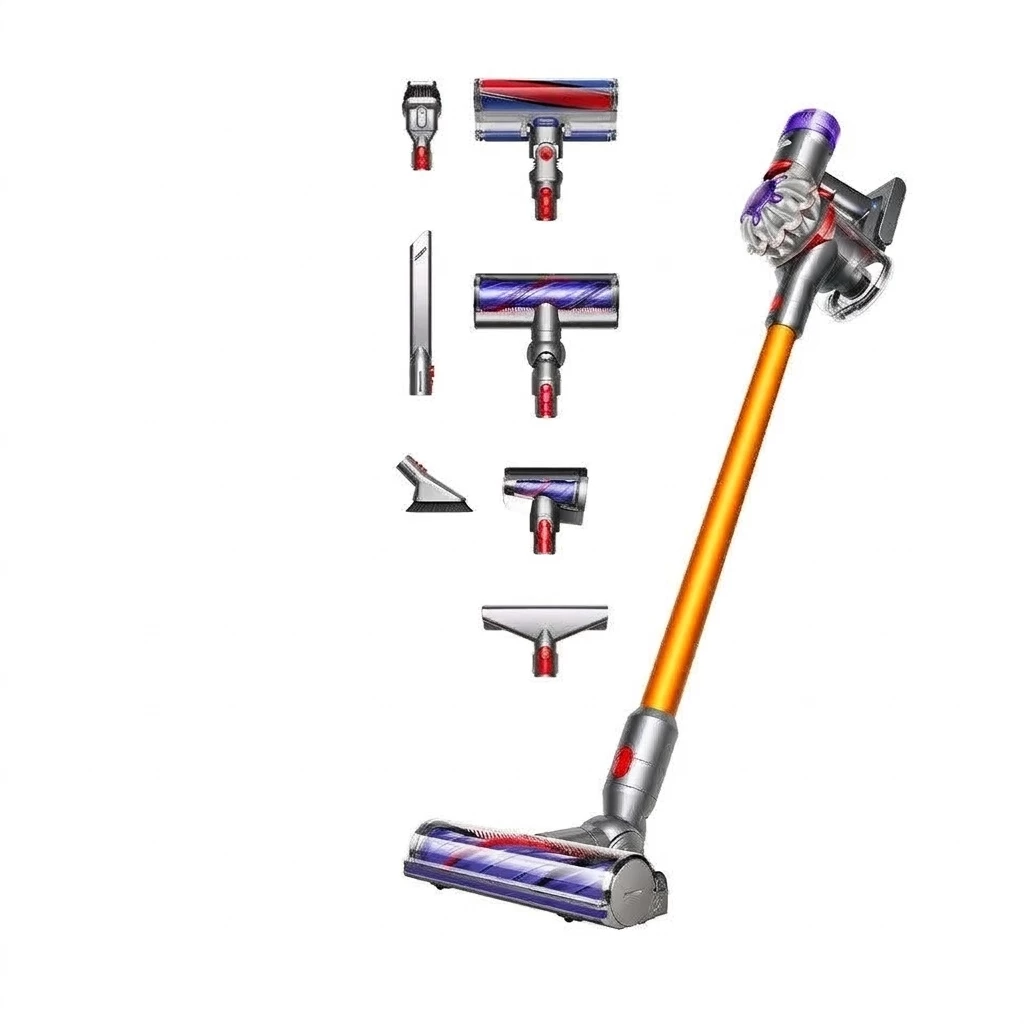DYSON Akku-Hand-und Stielstaubsauger V8 Absolute, 425 W, beutellos, Haarentwirrungstechnologie
