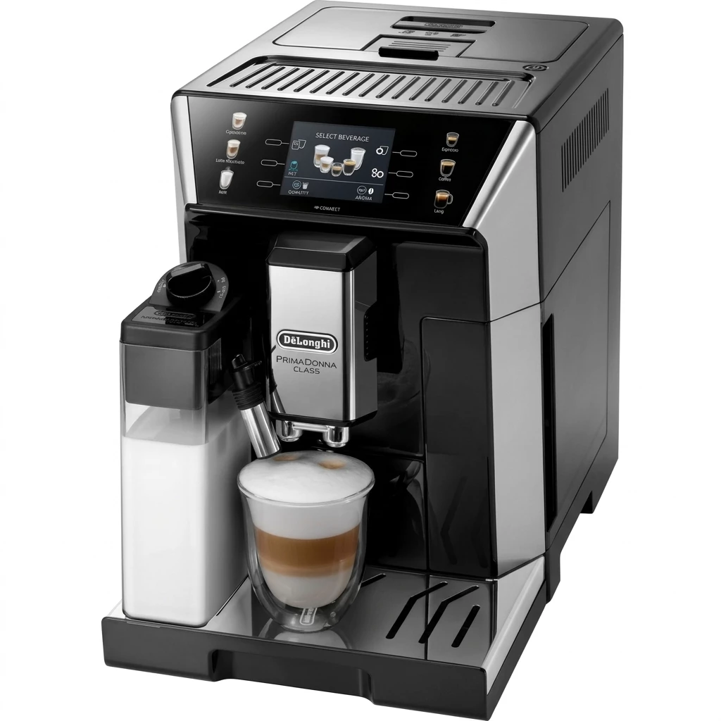 De'Longhi Kaffeevollautomat PrimaDonna Class ECAM550.65.SB - Perfekter Milchschaum
