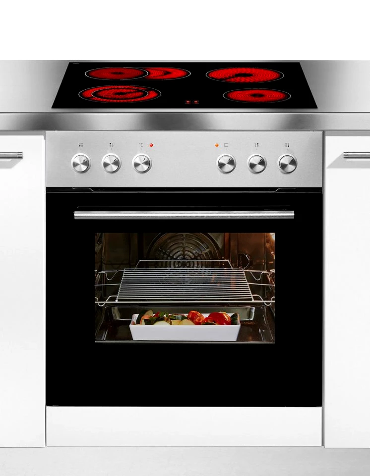 Amica Elektro-Herd-Set EHC 933 331 E, Steam Clean