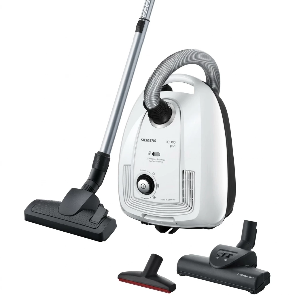 SIEMENS Bodenstaubsauger iQ300 plus VSP3T212, Made in Germany, Hygiene-Filter, kompakt, 900 W