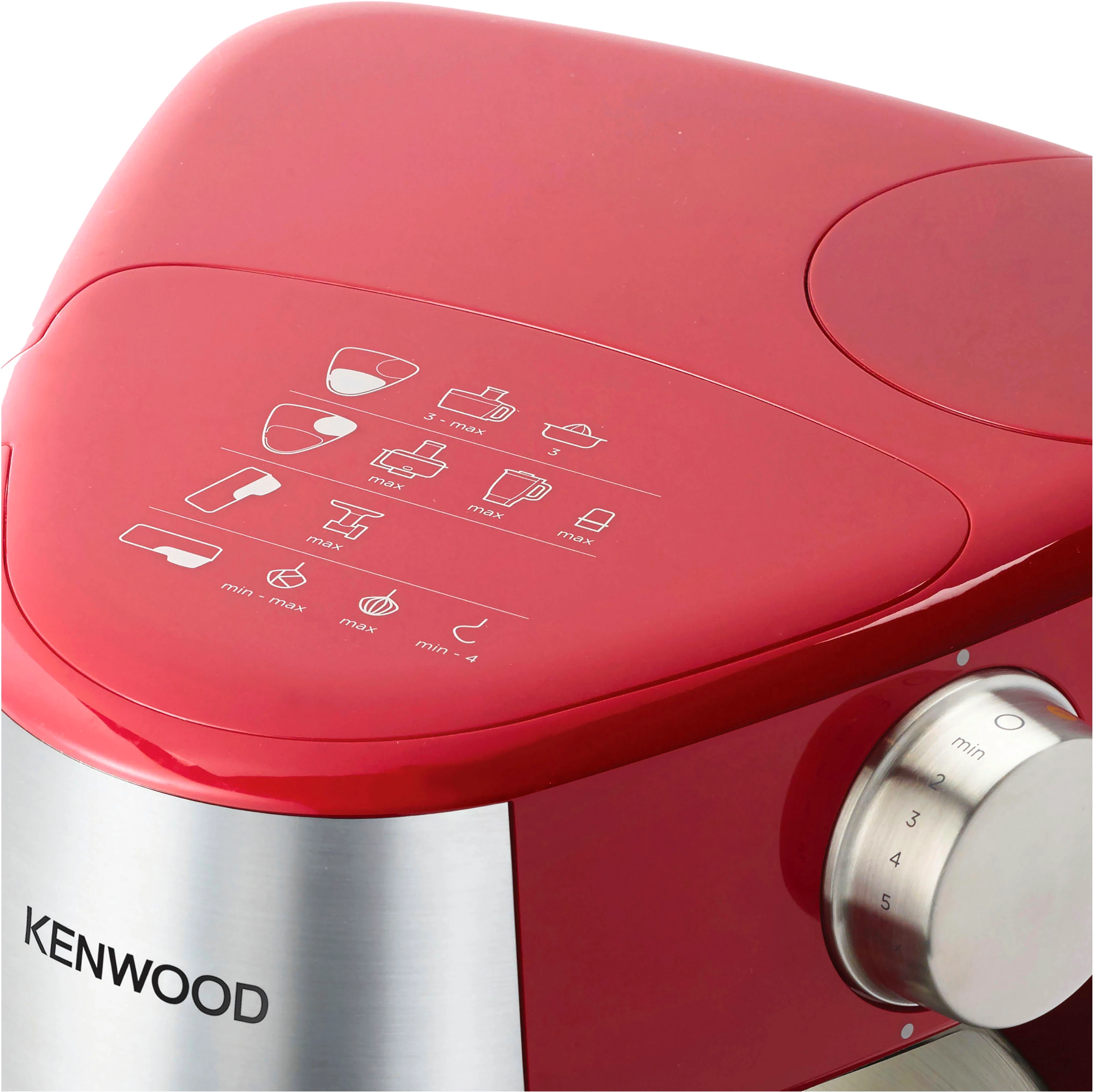 KENWOOD Küchenmaschine Prospero+ KHC29.P0RD, 1000 W, 4,3 l Schüssel