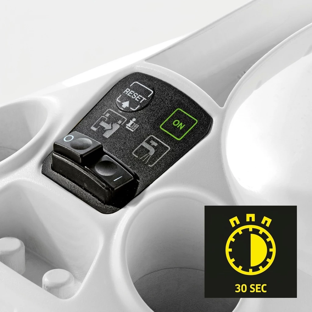 KÄRCHER Dampfreiniger SC 3 EASYFIX, 1900 W, Aufheizzeit: 30 s, Flächenleistung: 75 m²