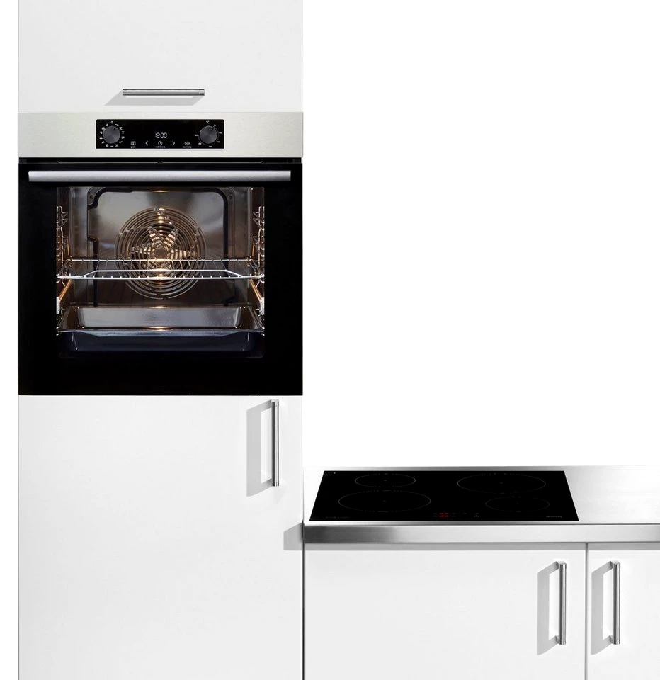 GORENJE Backofen-Set Pacific Backofen-Set Basic Induktion 2021, mit 1-fach-Teleskopauszug