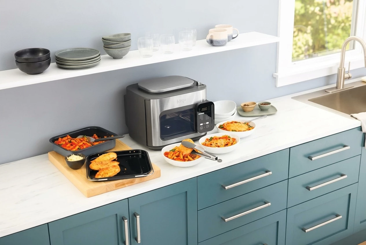 NINJA Multikocher Combi 12-in-1 Ofen & Heißluftfritteuse SFP700EU, 1780 W